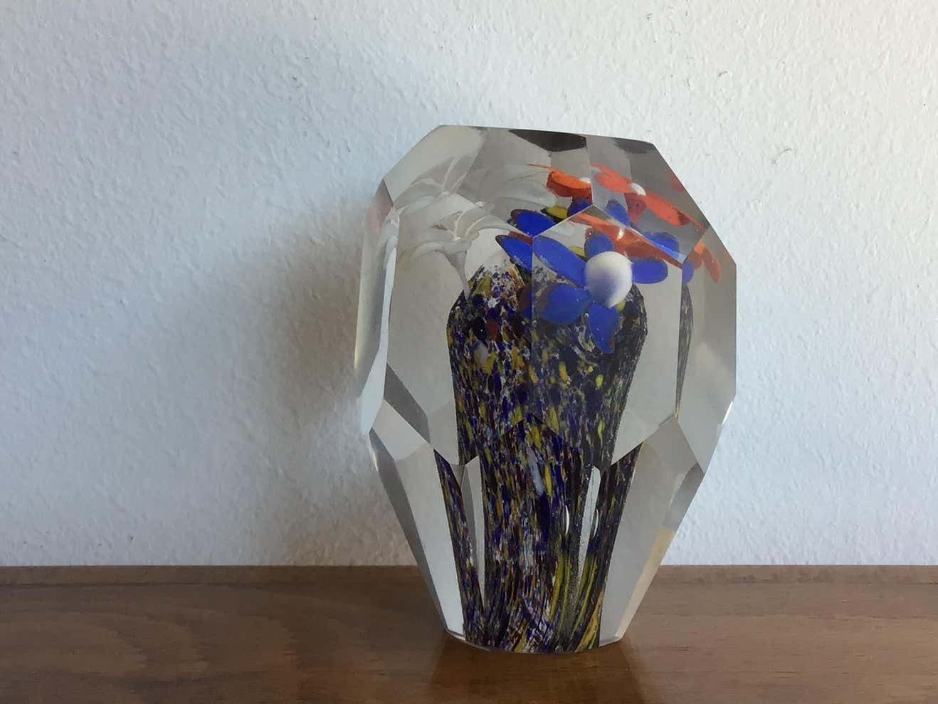 Seguso Paperweight Murano Glass 1950 Italy photo buy