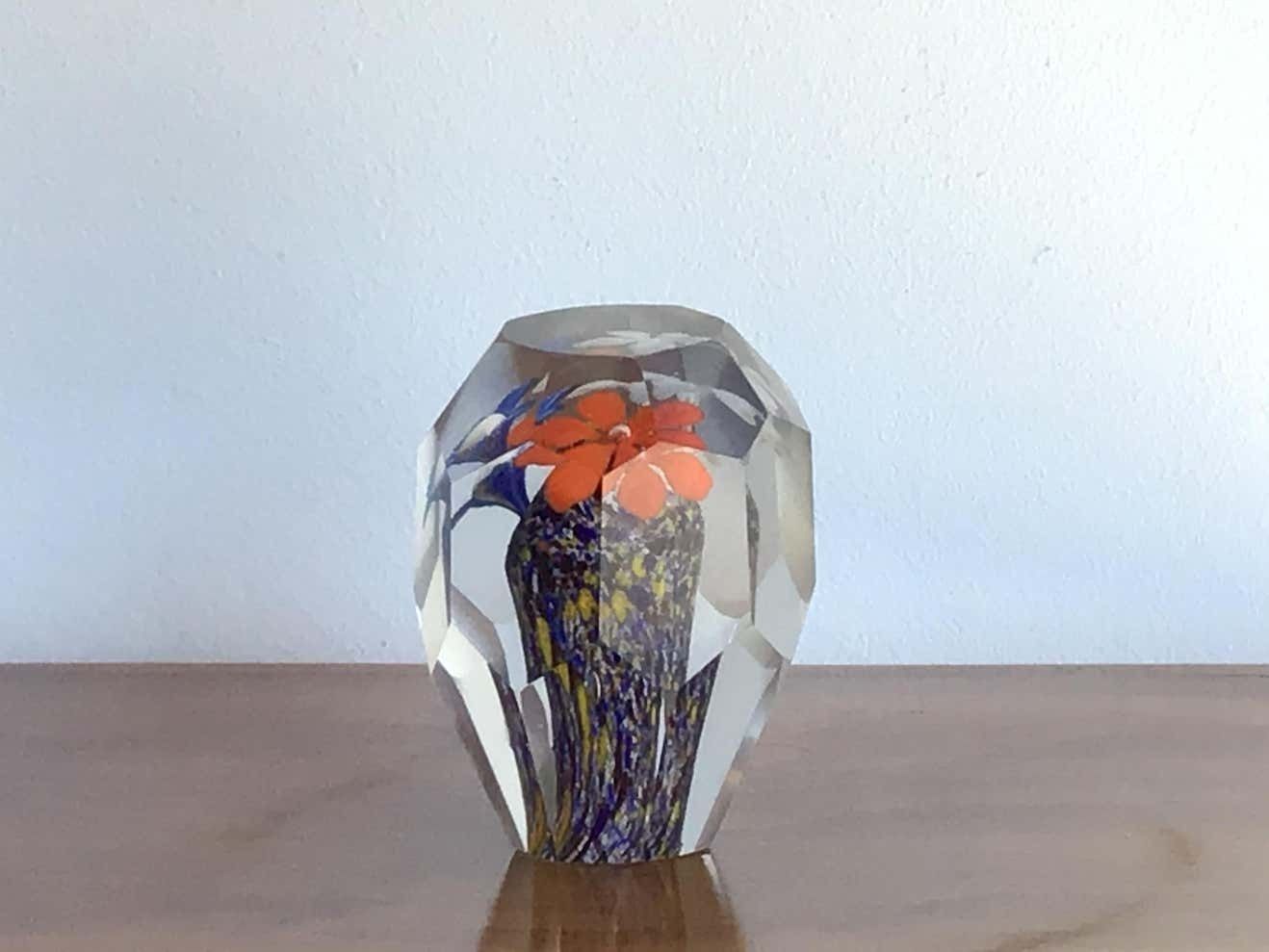 photo buy Seguso Paperweight Murano Glass 1950 Italy