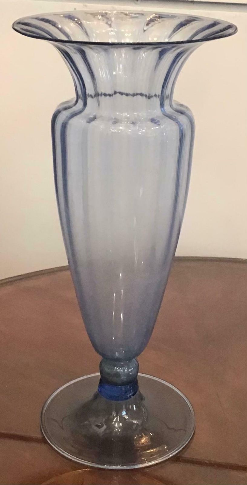 Mvm Cappellin Vase Blu Murano Glass 1925 Italy photo 2265.0