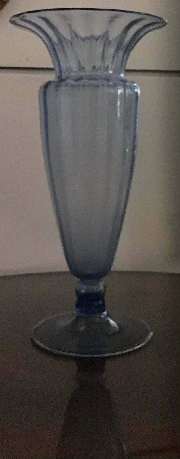 Home Decor Mvm Cappellin Vase Blu Murano Glass 1925 Italy photo