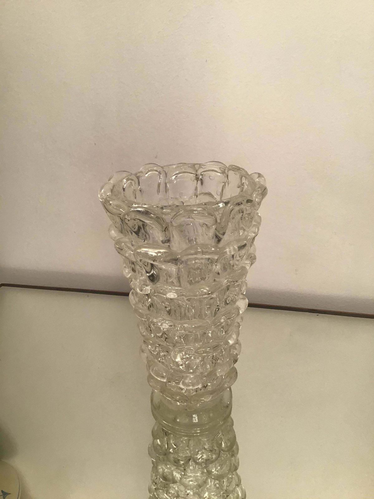 photo buy Barovier Orecchiette Vase Murano Glass 1940 Italy