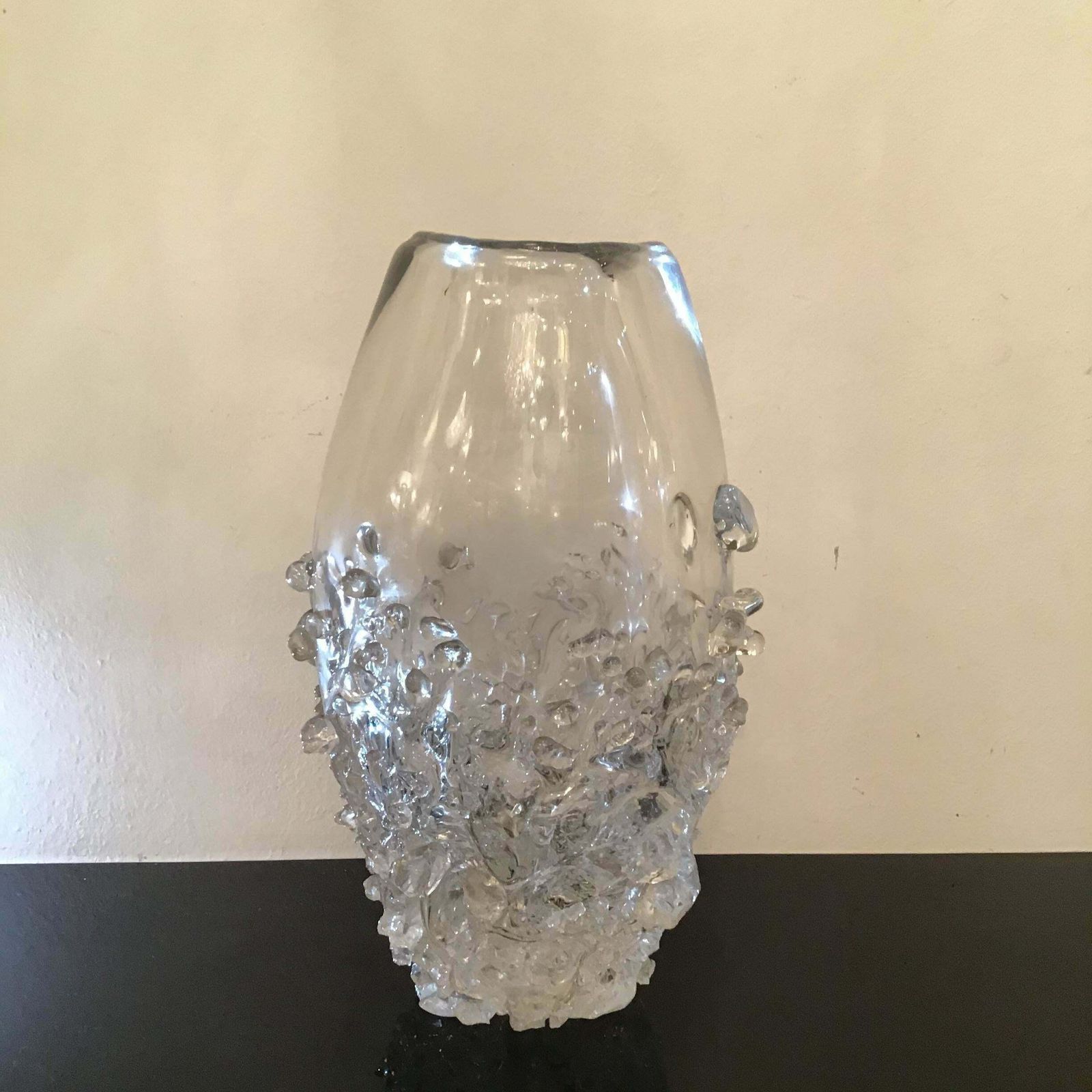Home Decor Seguso Vase Murano Glass 1960 Italy photo