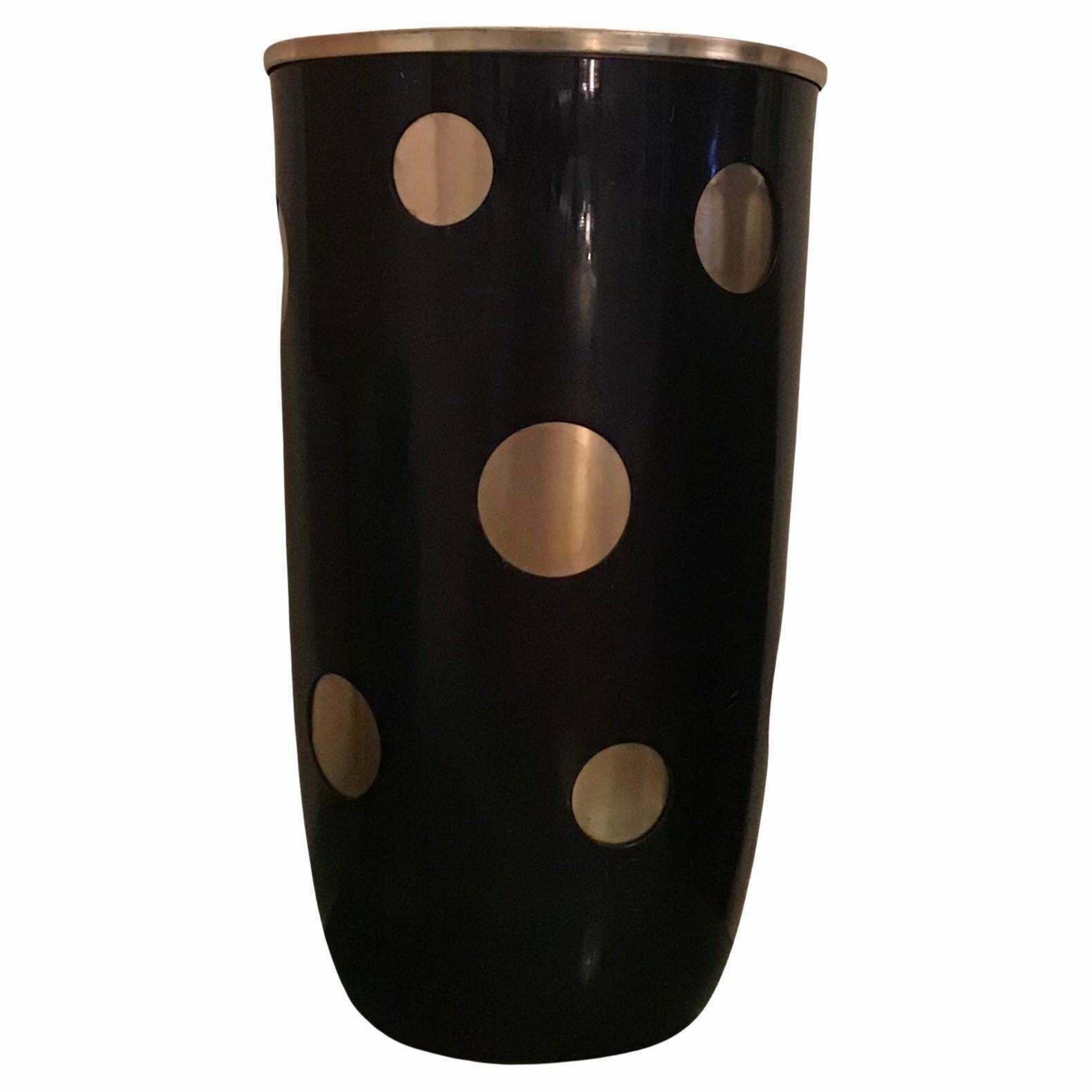 Ettore Sottsass Umbrella Stand Anodised Aluminium, 1955, Italy