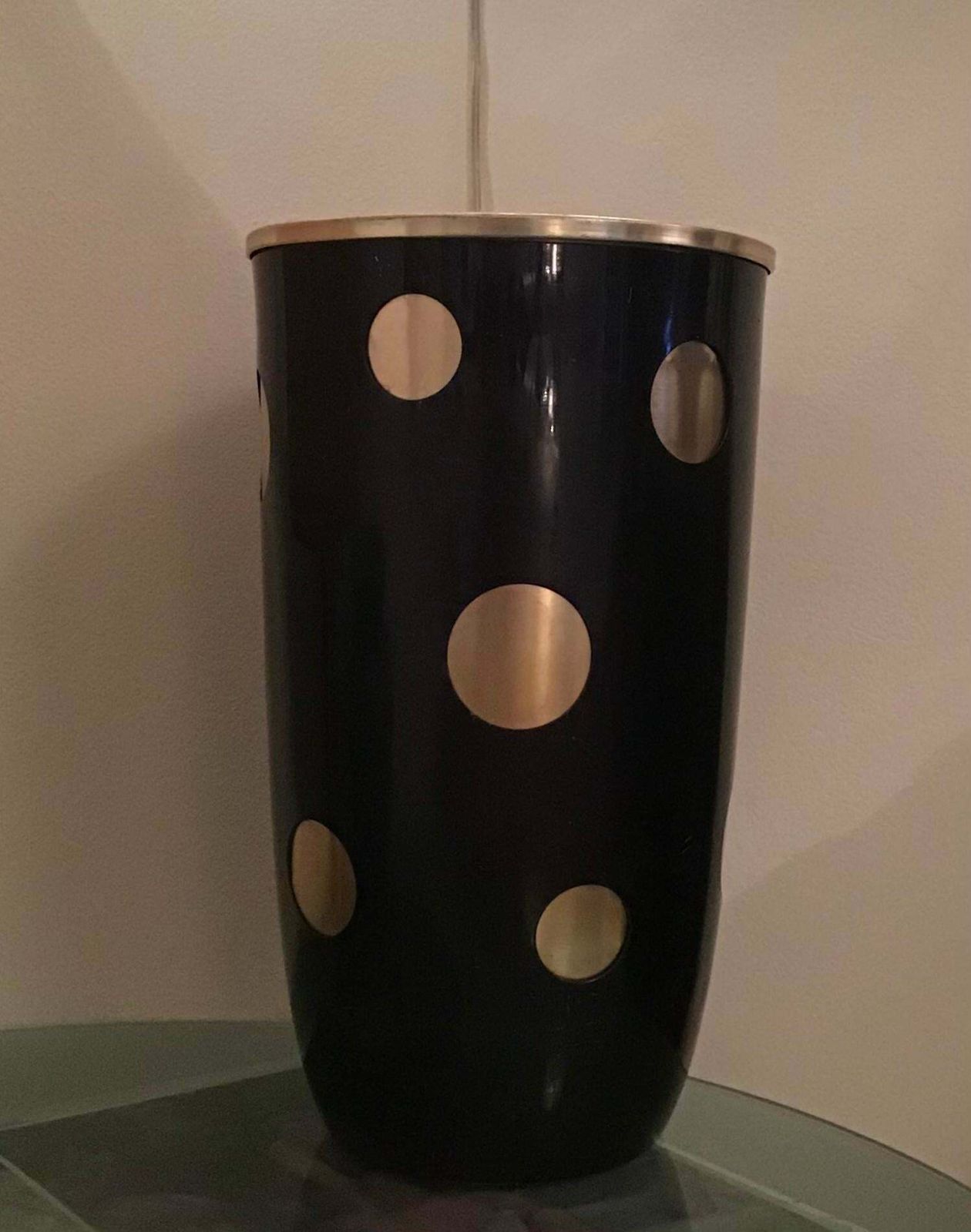 Ettore Sottsass Umbrella Stand Anodised Aluminium, 1955, Italy photo furniture