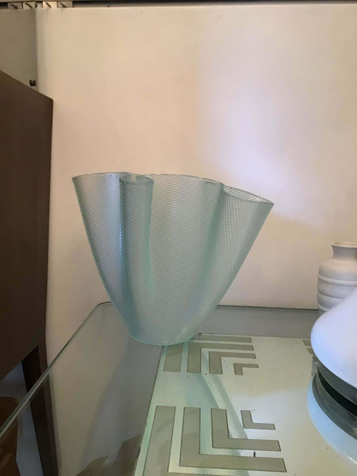 Fontana Arte “Cartoccio” Glass, 1949 photo Home Decor