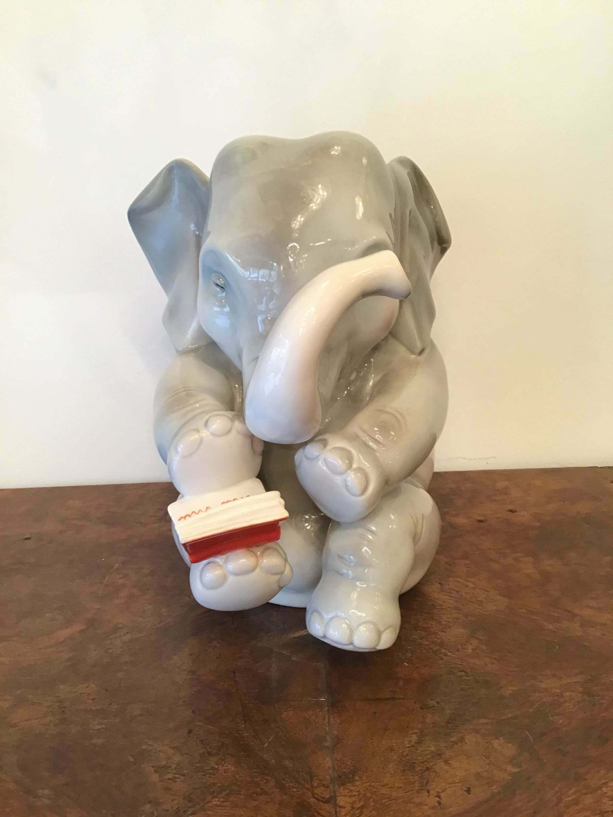 photo buy Lenci Ceramic Elephant 1950 Elena Scavini, Italy