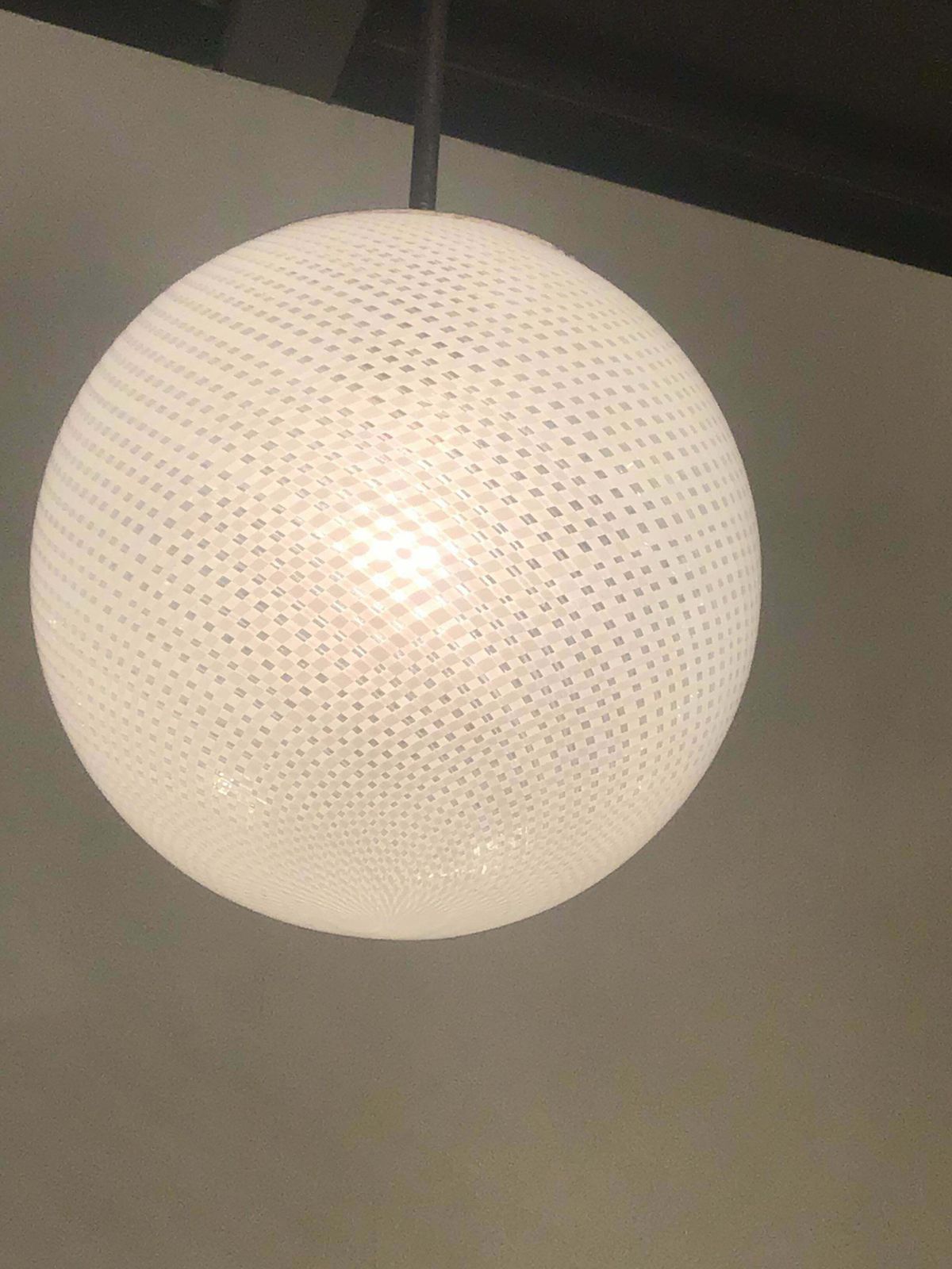 Venini Carlo Scarpa Chandelier Murano Glass Metal Crome 1930 Italy photo vinterior