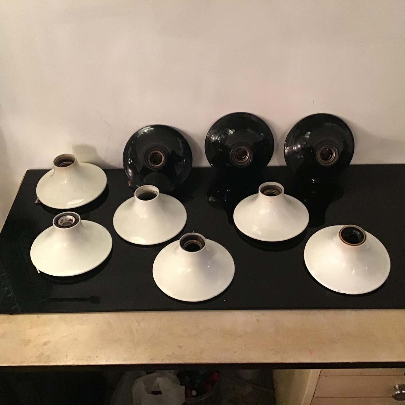 Artemide “Vico Magistretti “N 8 Ceilling Light Metal 1970 Italy photo buy