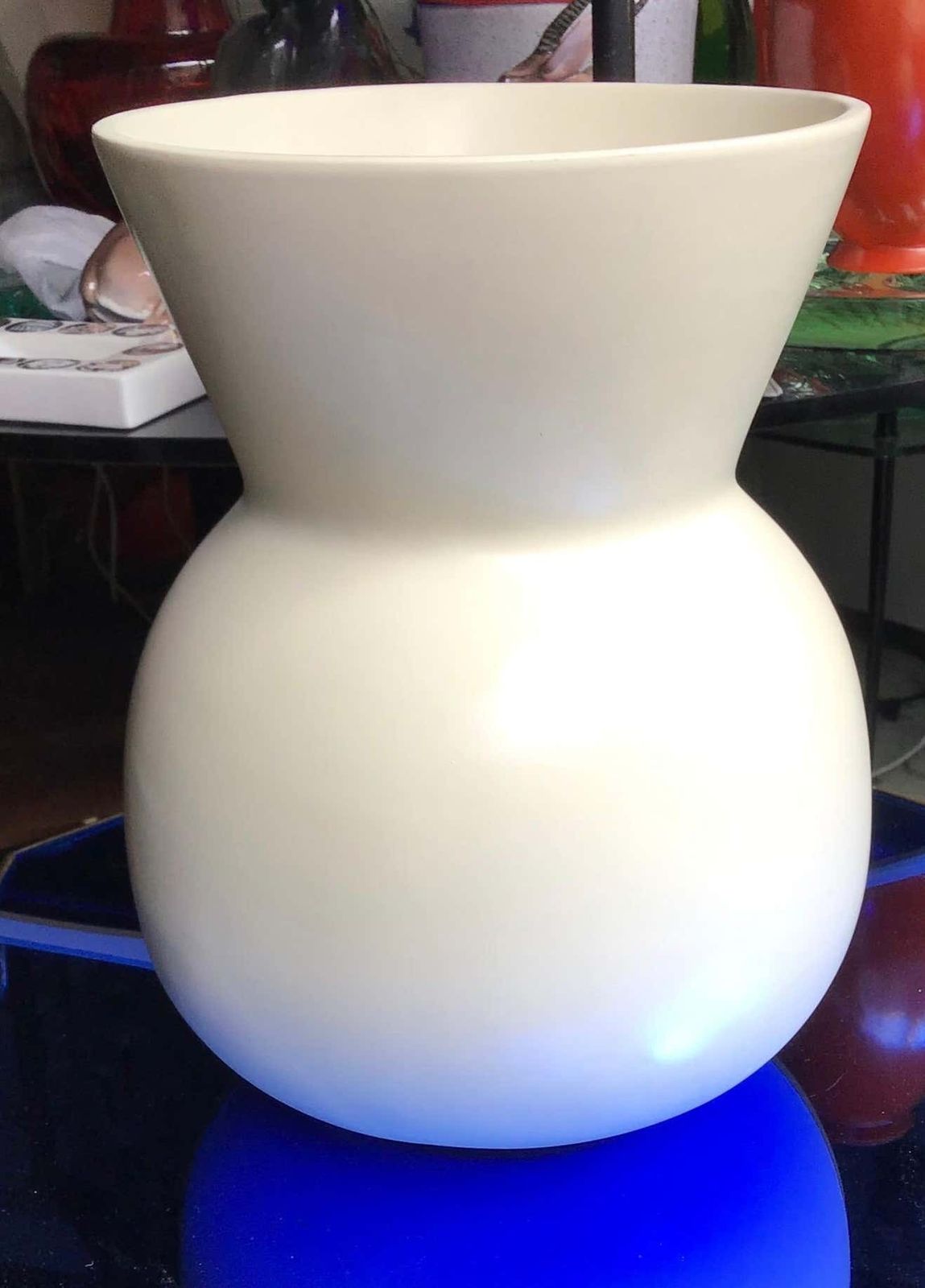 photo for sale Richard Ginori Giovanni Gariboldi Vase Ceramic 1950 Italy