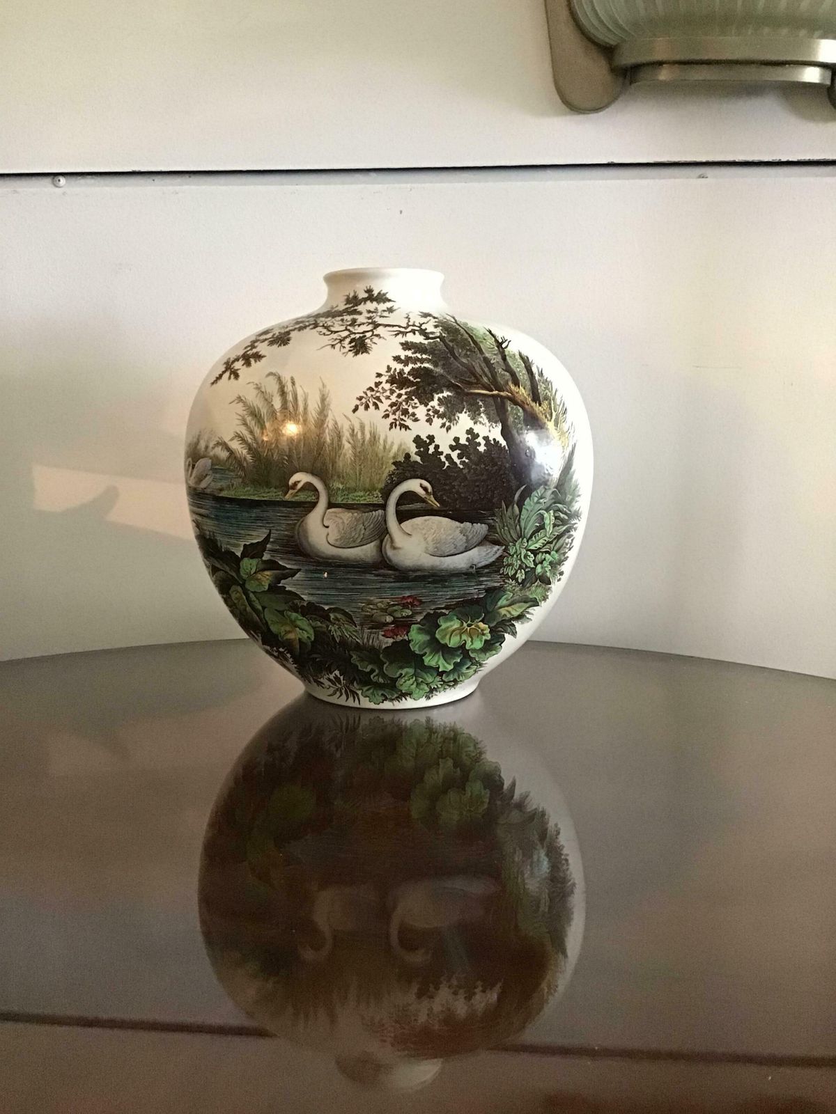 Richard Ginori Giovanni Gariboldi Vase Ceramic, 1950, Italy photo Home Decor