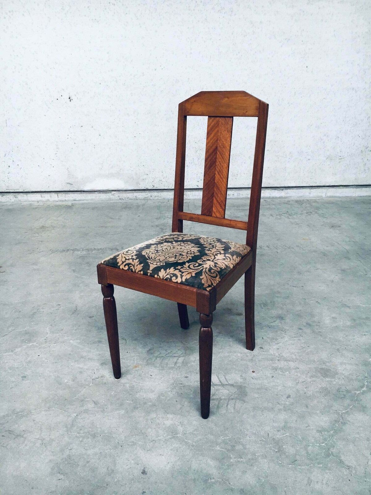 Dutch Modern Haagsche School Eetkamerstoel, Jaren 1930, Nederland photo furniture