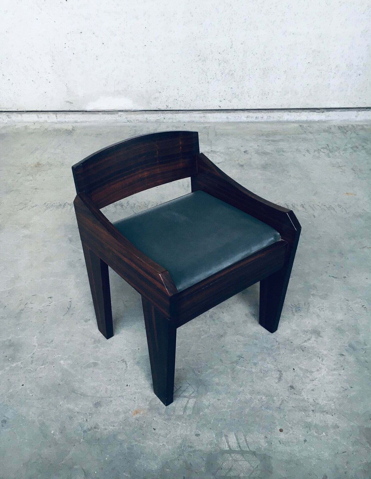 Midcentury Modern Brazilian Design Palissander Side Chair, 1950's photo for sale
