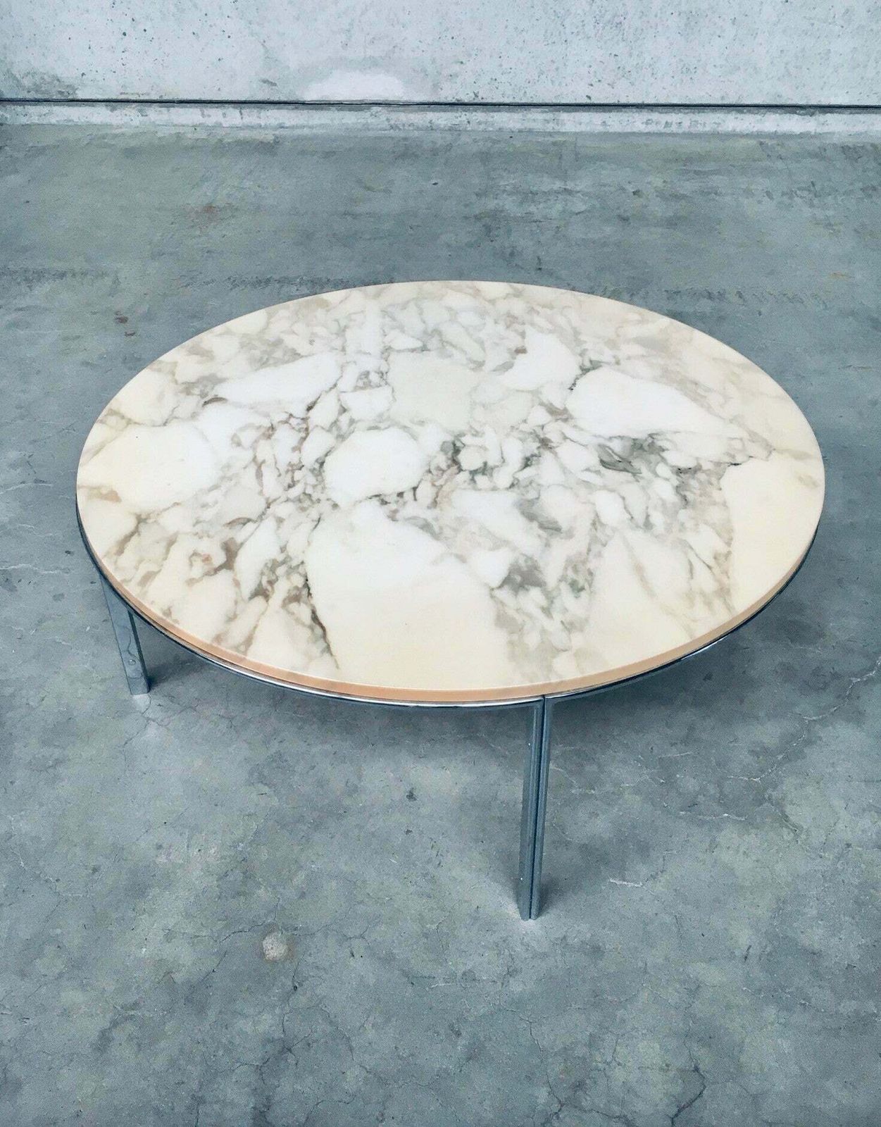 2480.0 Midcentury Modern Italian Design Marble Coffee Table, 1960's Italy photo