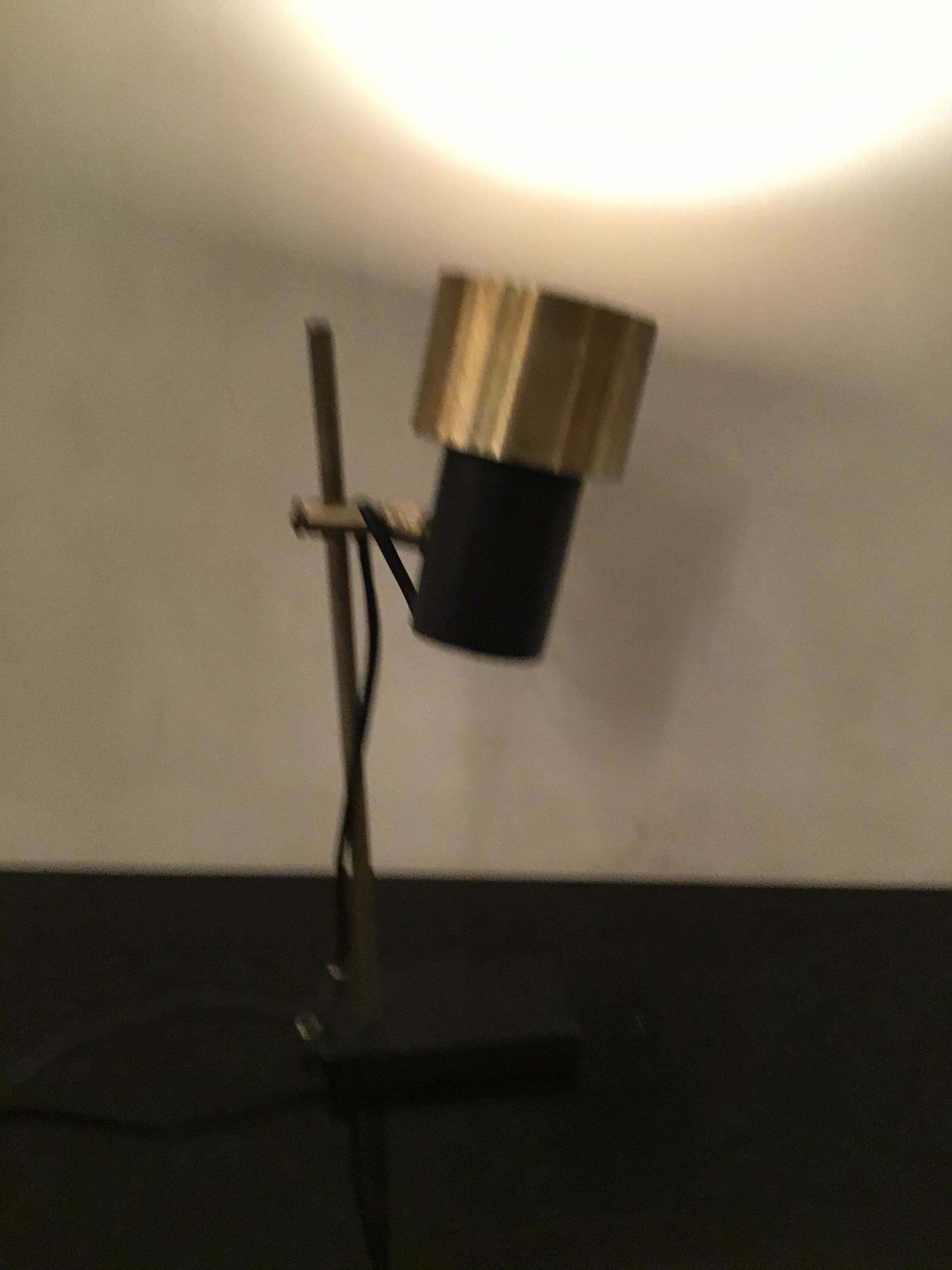 Stilux Table Lamp Metal And Metal Crome 1950 Italy photo buy