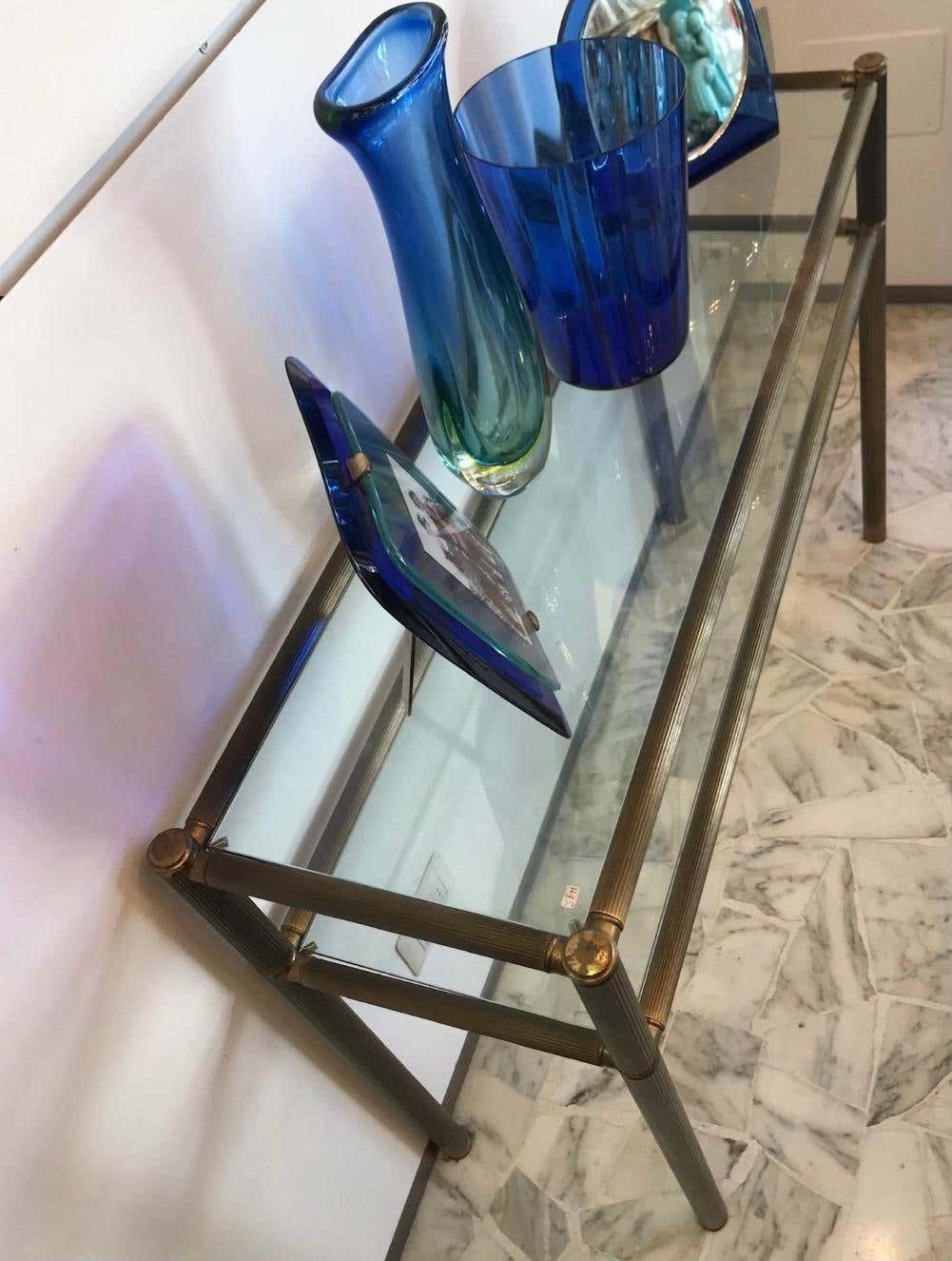 Luciano Frigerio Console Brass, 1955, Italy photo buy