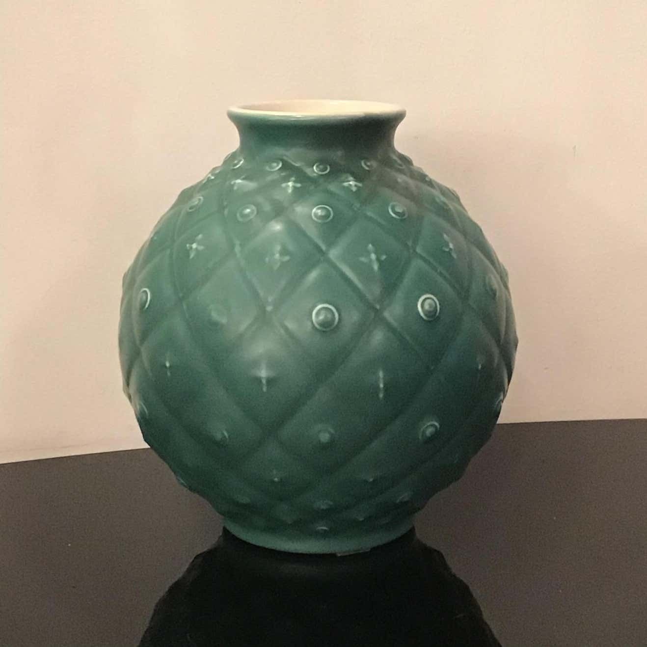photo for sale Richard Ginori Giovanni Gariboldi Vase Ceramic, 1950, Italy