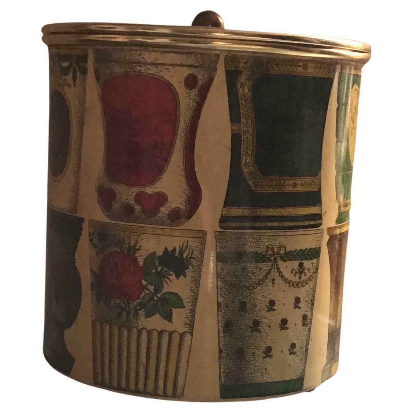 Piero Fornasetti Hice Holder Brass Metal 1955 Italy photo furniture