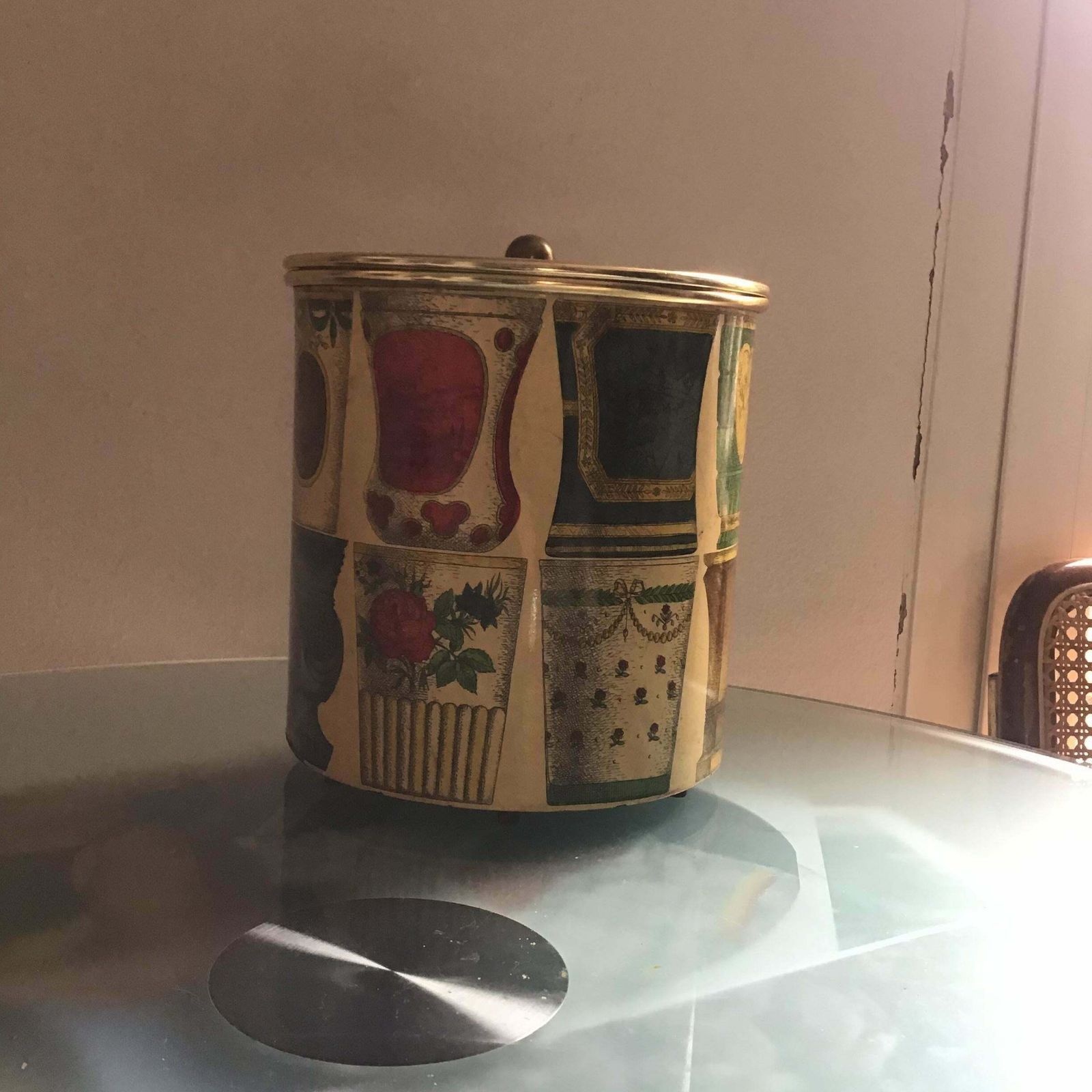 Piero Fornasetti Hice Holder Brass Metal 1955 Italy photo 2264.0