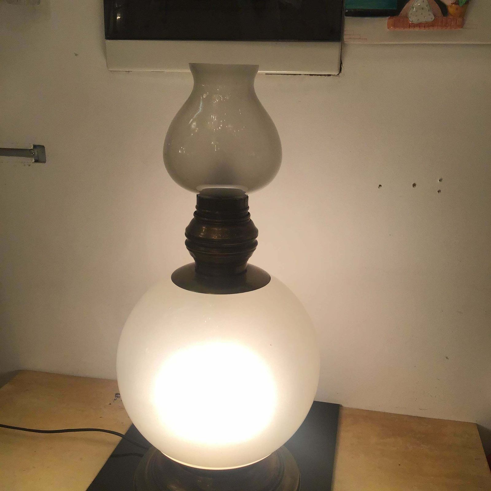 photo buy Azucena Luigi Caccia Dominioni Table Lamp Brass Glass, 1950, Italy