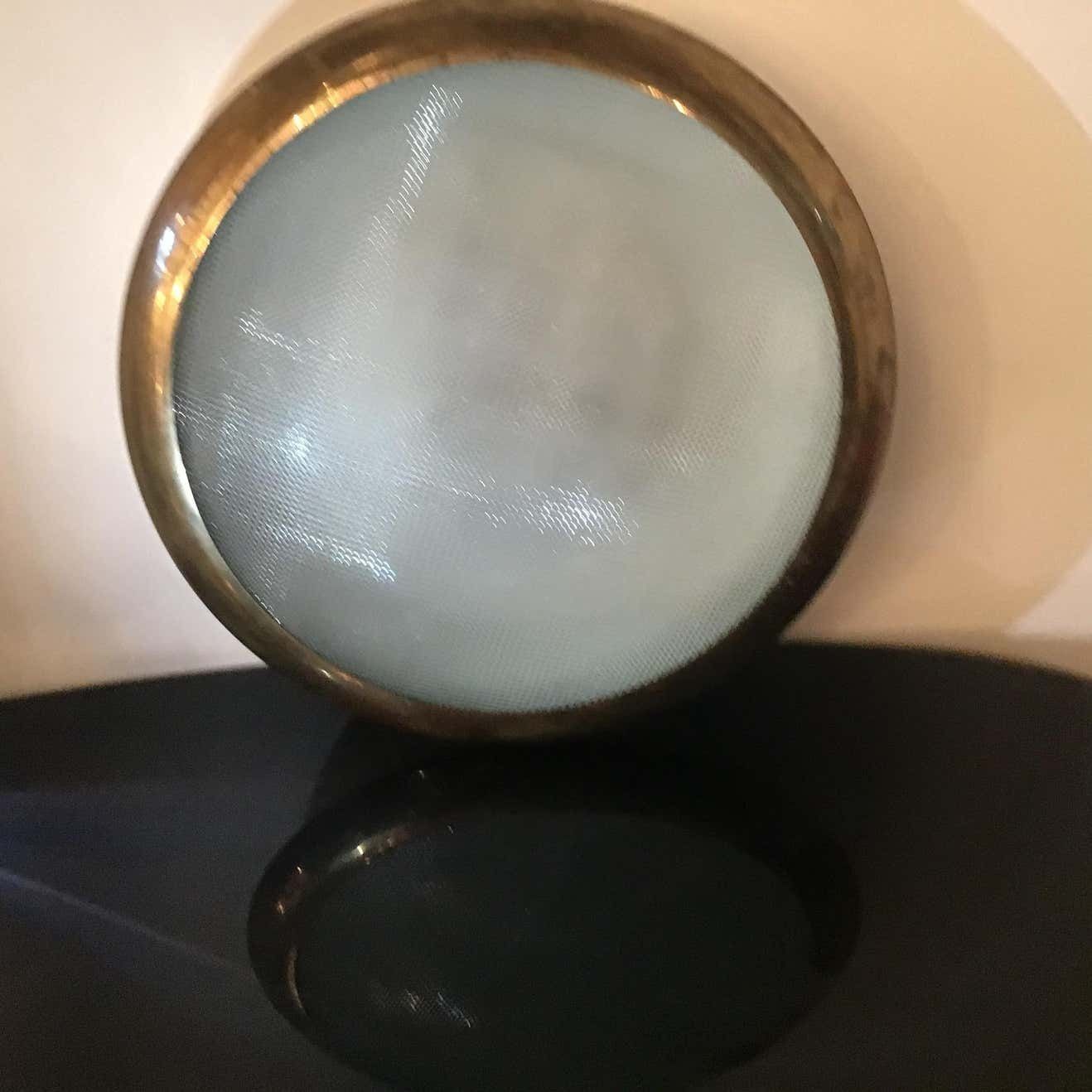 Lighting Stilnovo Ceilling Light/Sconce Glass Brass Metal 1950 Italy photo