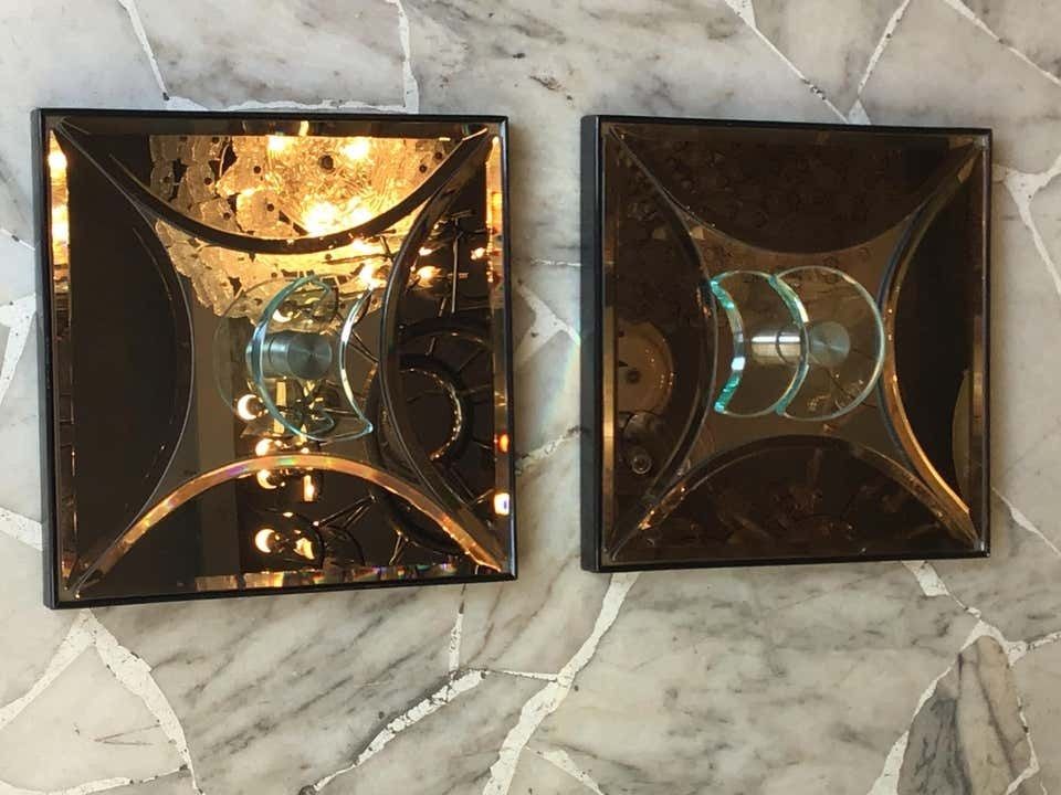 Fontana Arte Coat Hanger For Entrance Or Bathroom Metal Crome Wood Glass 1970 It photo vinterior