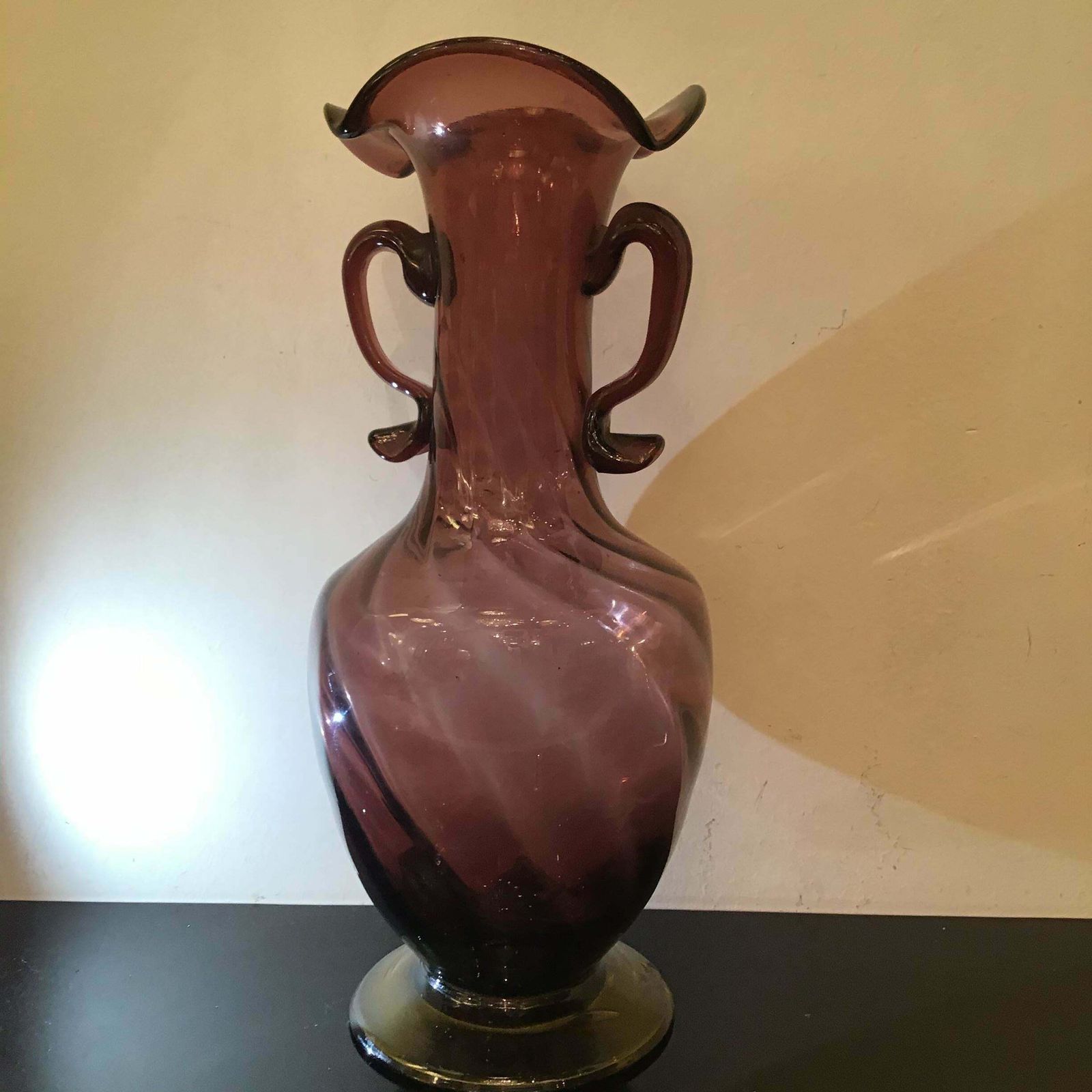 Martinuzzi Vase Murano Glass 1940 Italy photo 1630.0