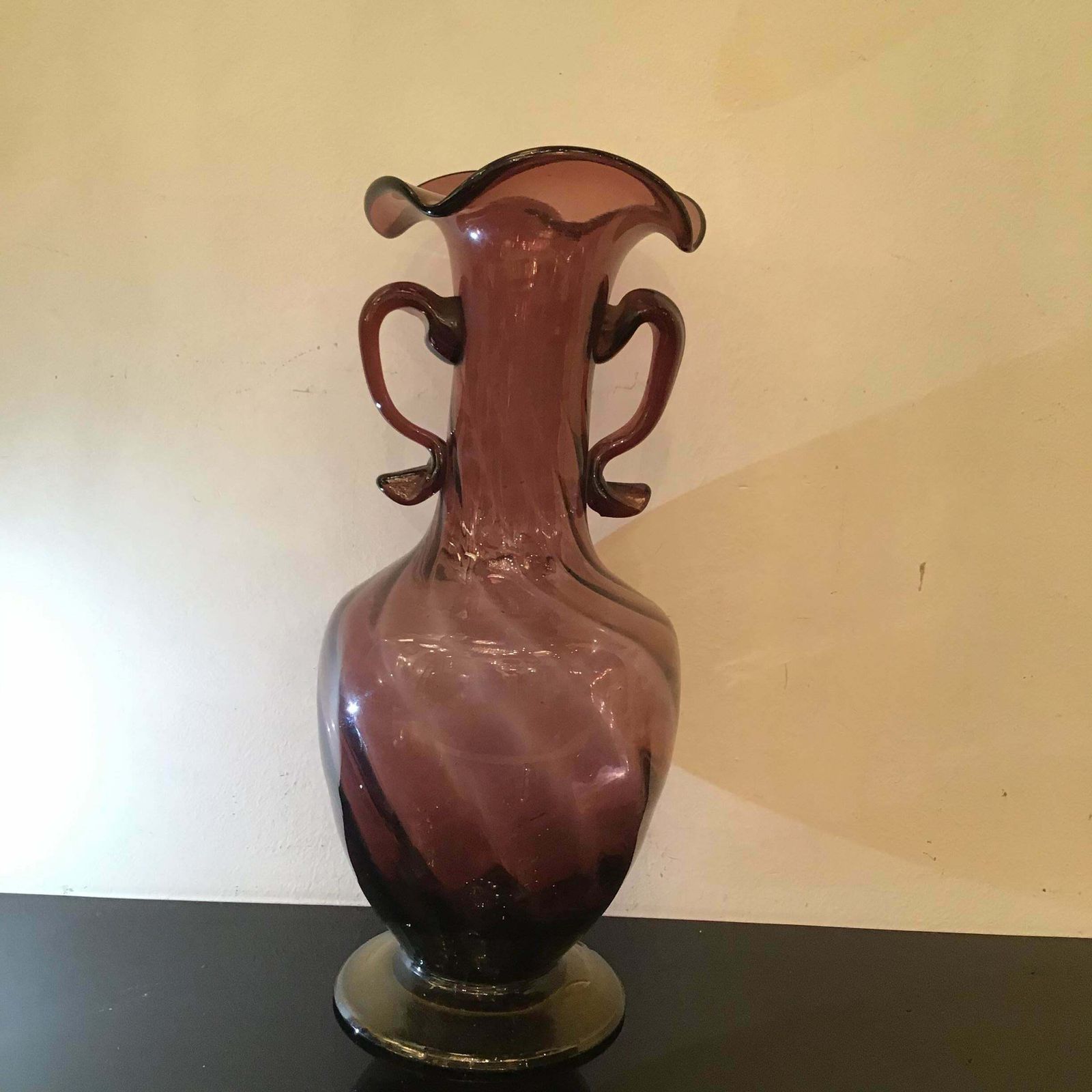 Home Decor Martinuzzi Vase Murano Glass 1940 Italy photo