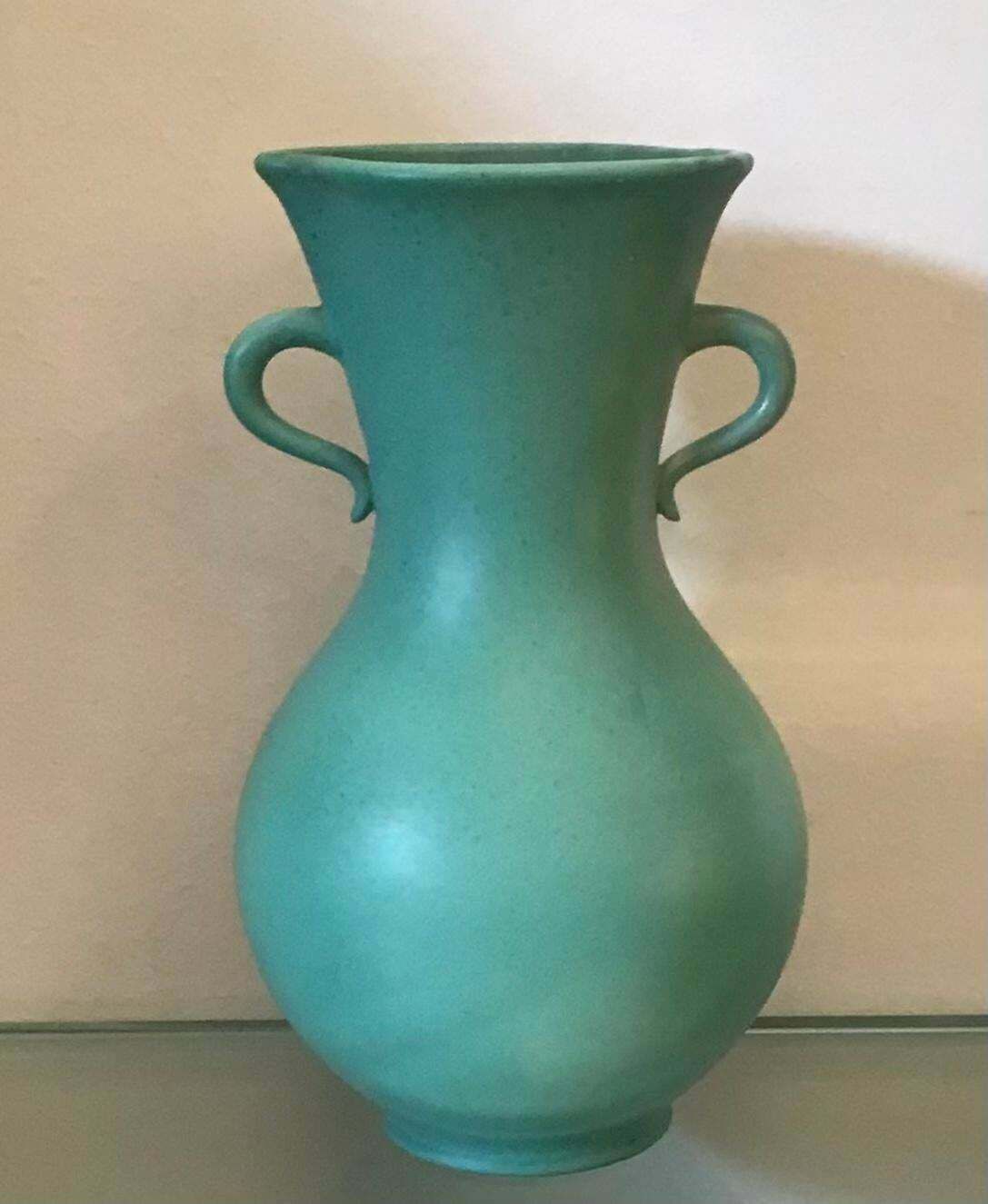 Richard Ginori Giovanni Gariboldi Vase Ceramic 1950 Italy photo furniture