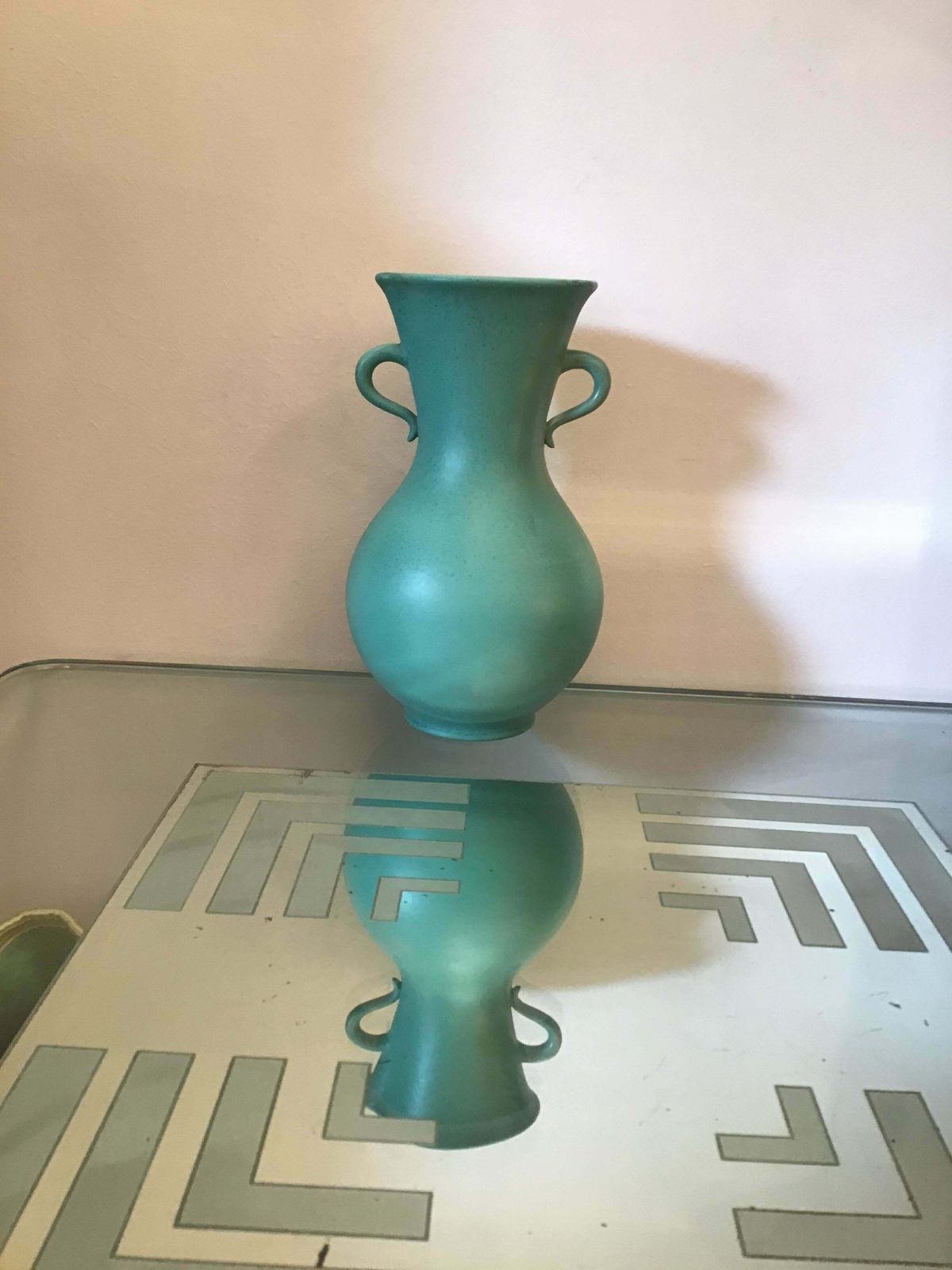 Richard Ginori Giovanni Gariboldi Vase Ceramic 1950 Italy photo vinterior