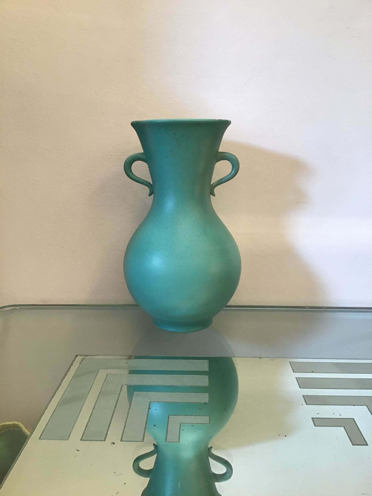 Richard Ginori Giovanni Gariboldi Vase Ceramic 1950 Italy photo buy