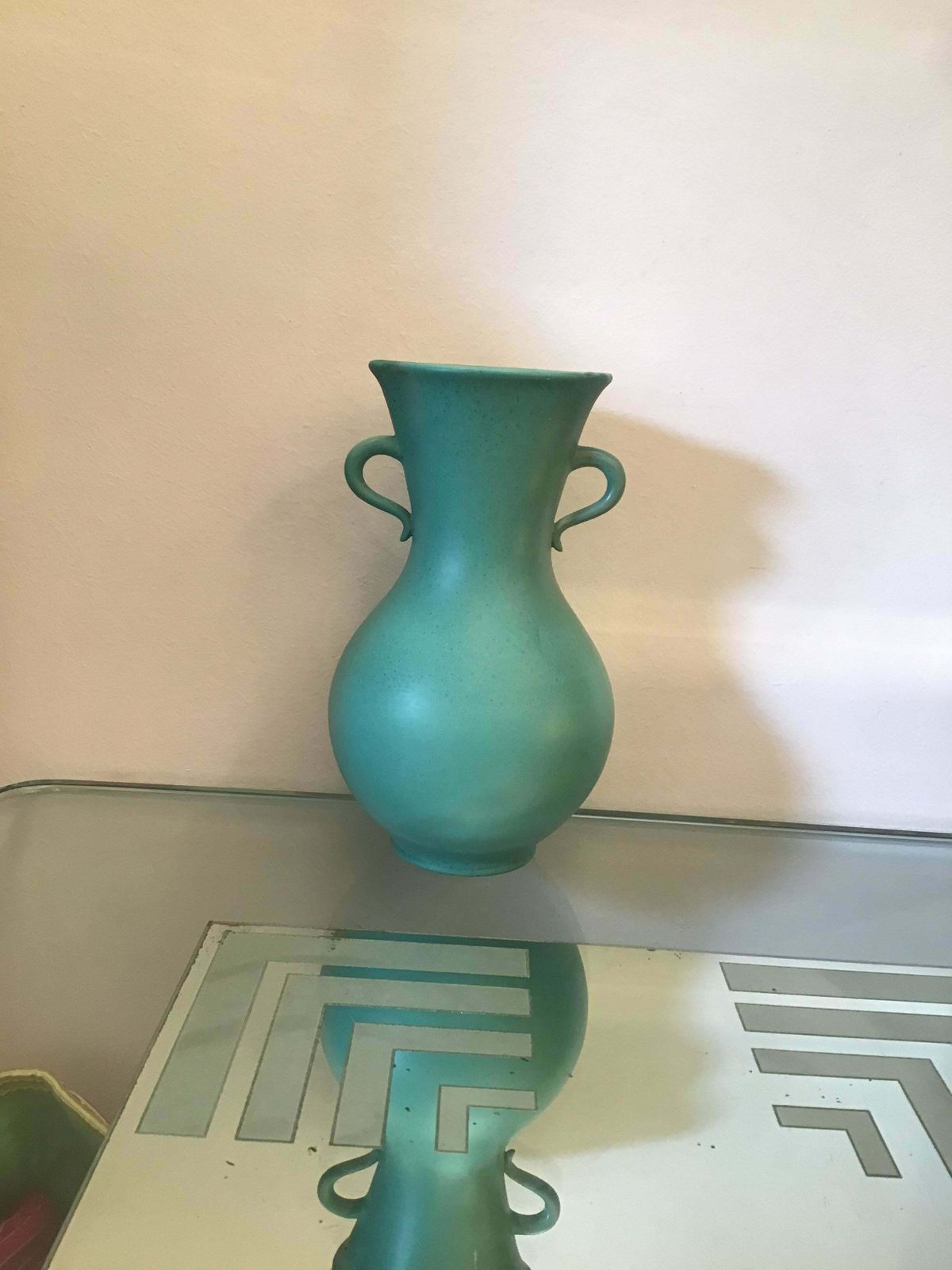 Richard Ginori Giovanni Gariboldi Vase Ceramic 1950 Italy photo vintage