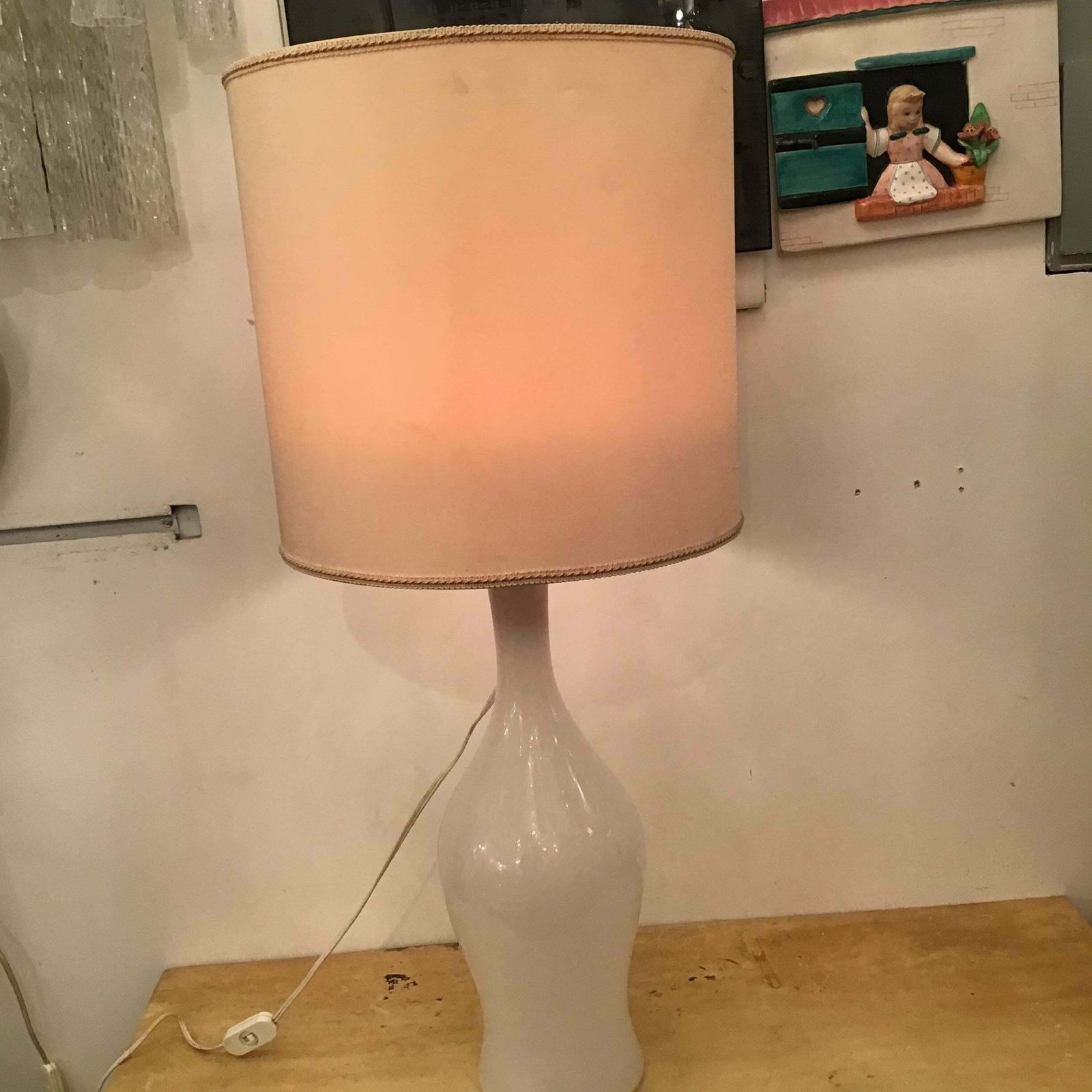 photo furniture Venini Table Lamp Signed Venini Murano Glass 1960 Italy