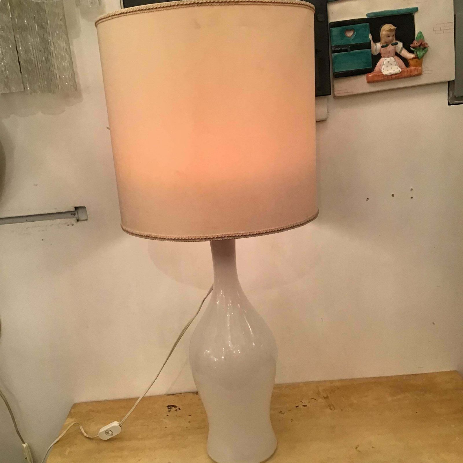 photo for sale Venini Table Lamp Signed Venini Murano Glass 1960 Italy