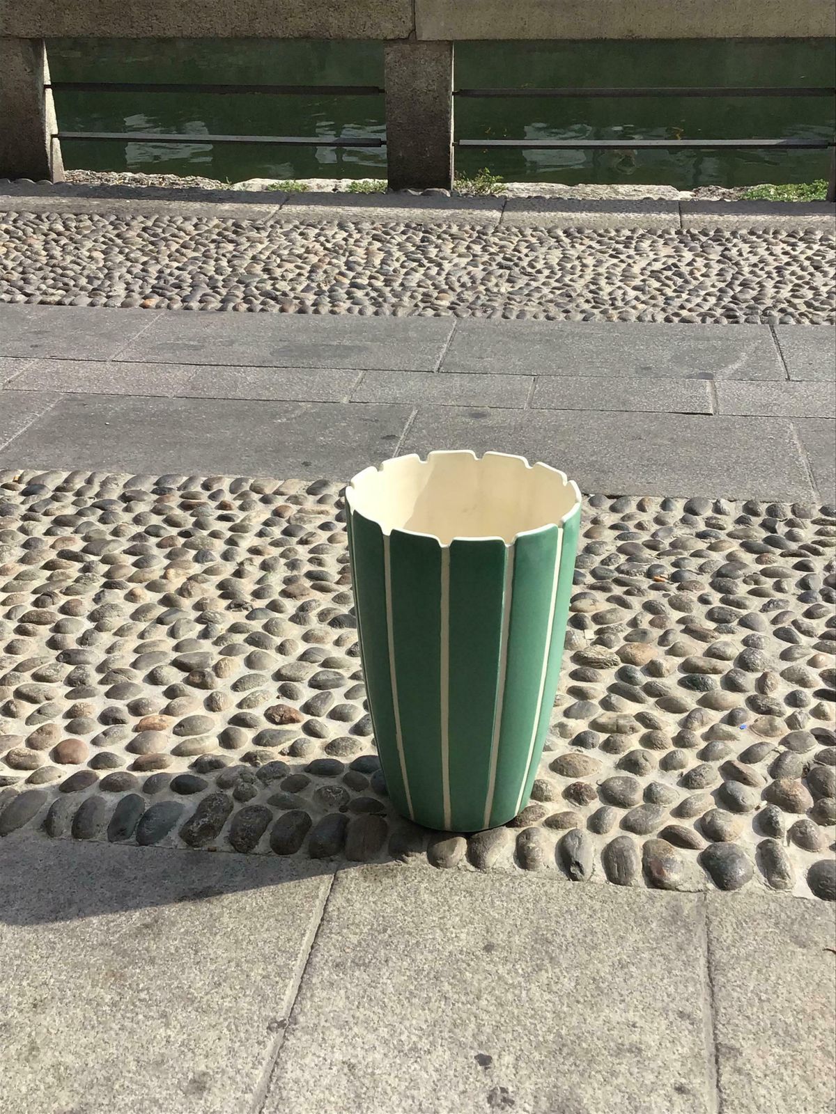 Richard Ginori Giovanni Gariboldi Vase Ceramic 1950 Italy photo furniture