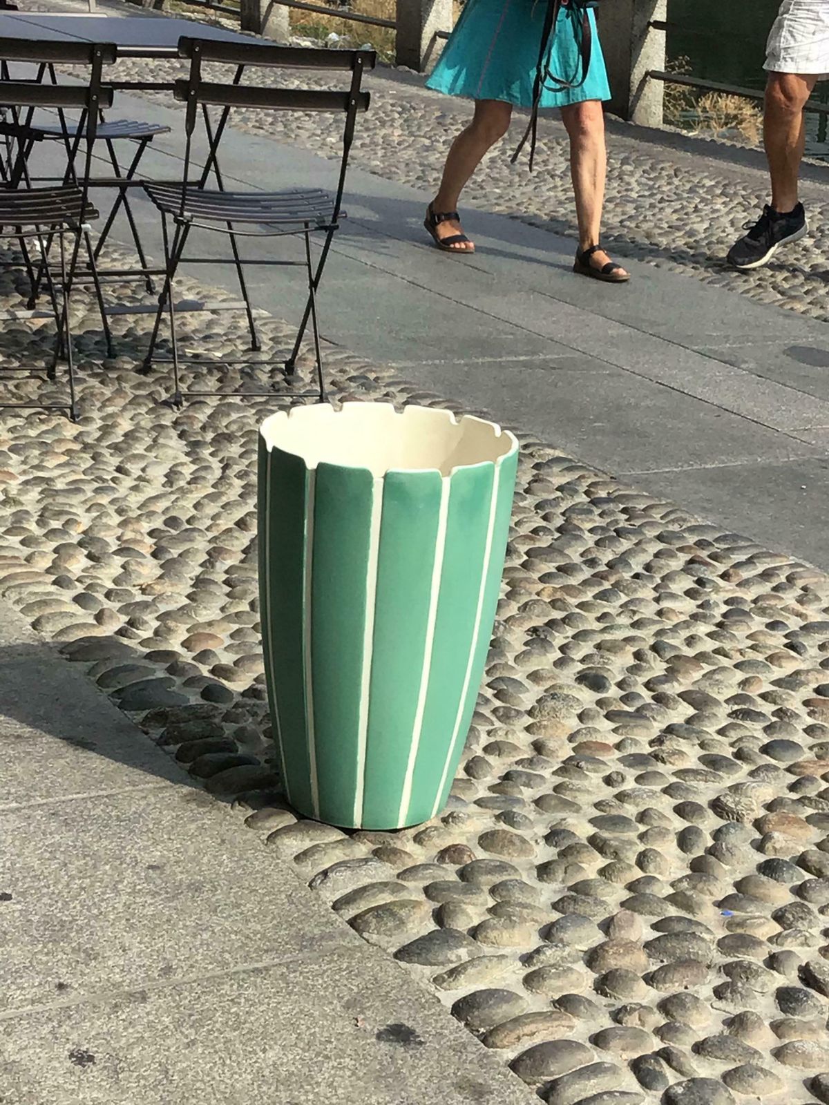 Richard Ginori Giovanni Gariboldi Vase Ceramic 1950 Italy photo buy