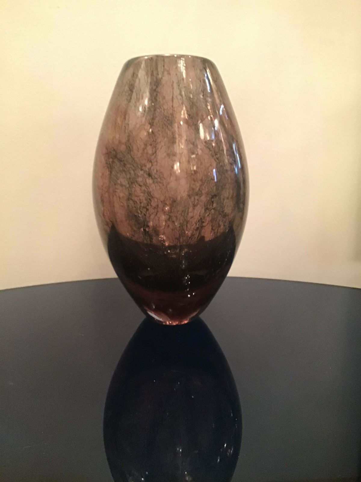 Seguso “ Flavio Poli” Vase Murano Glass 1955 Italy photo 2531.0
