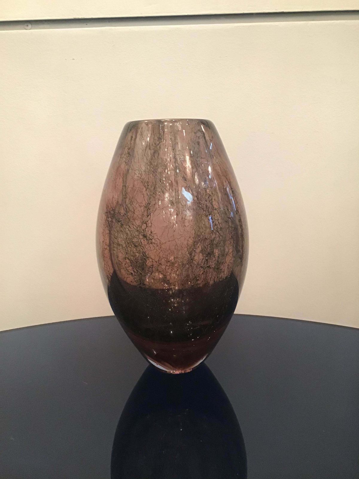 photo furniture Seguso “ Flavio Poli” Vase Murano Glass 1955 Italy