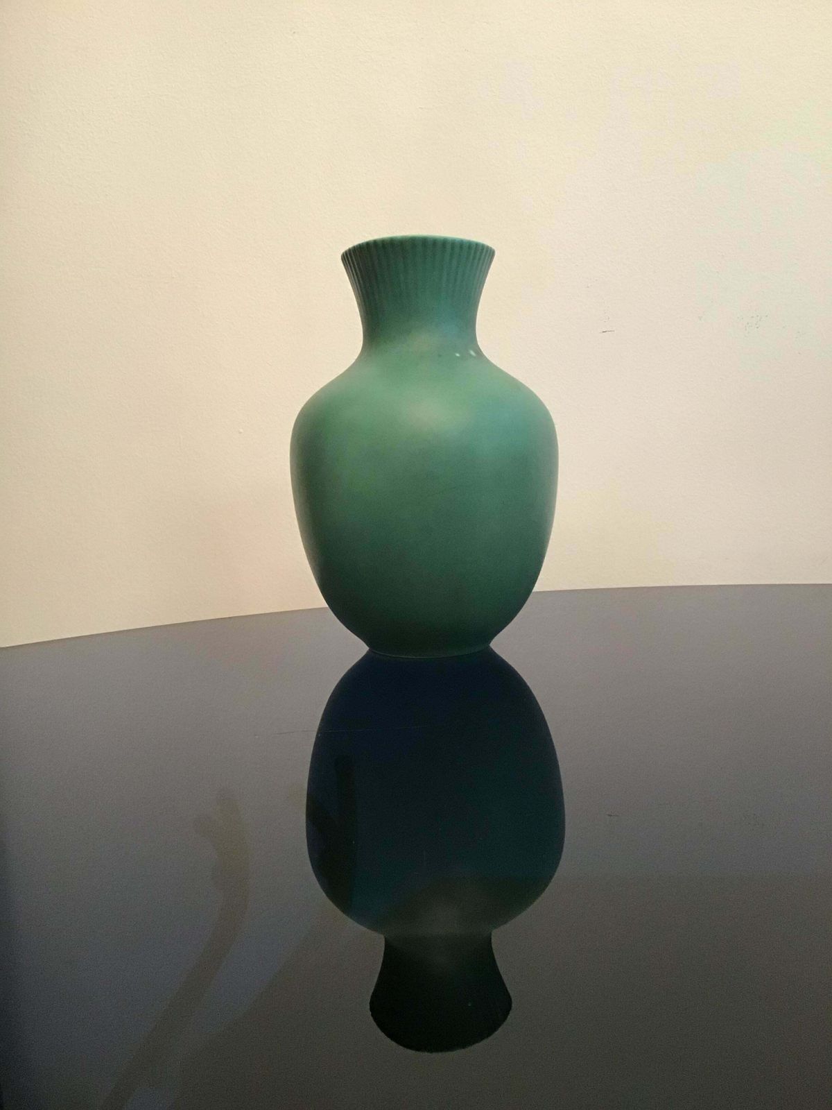 Richard Ginori “Giovanni Gariboldi “Vase Ceramic, 1950, Italy photo for sale
