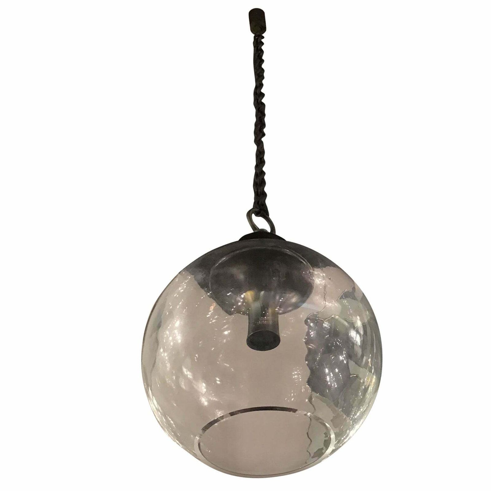 Azucena Luigi Caccia Dominioni Ls10 Chandelier Glass Brass 1960
