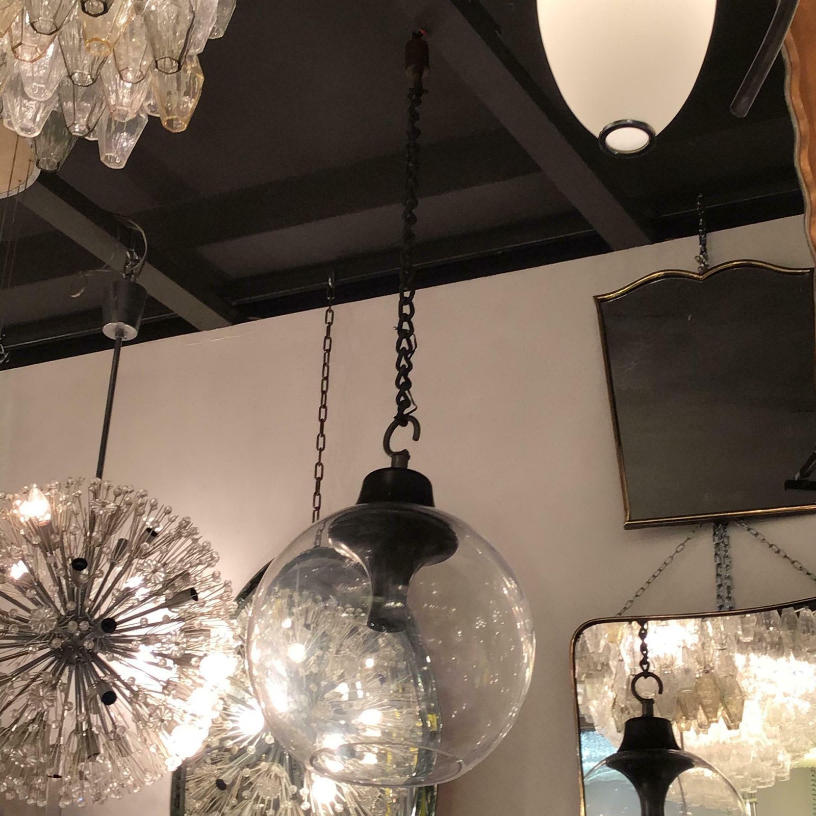 Azucena Luigi Caccia Dominioni Ls10 Chandelier Glass Brass 1960 photo 2260.0