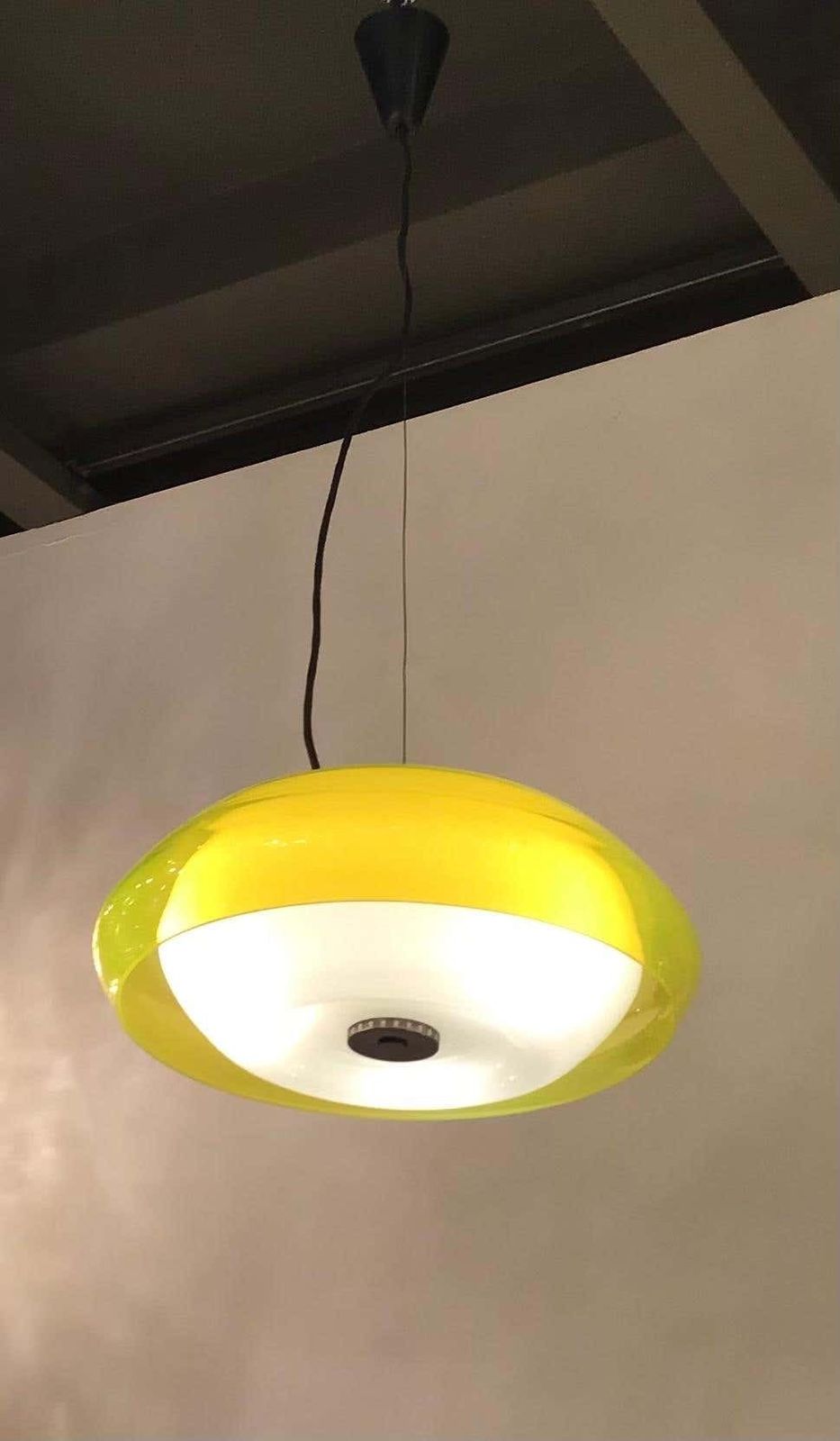 Lumi Chandelier Murano Metal Crome, 1960, Italy photo vinterior