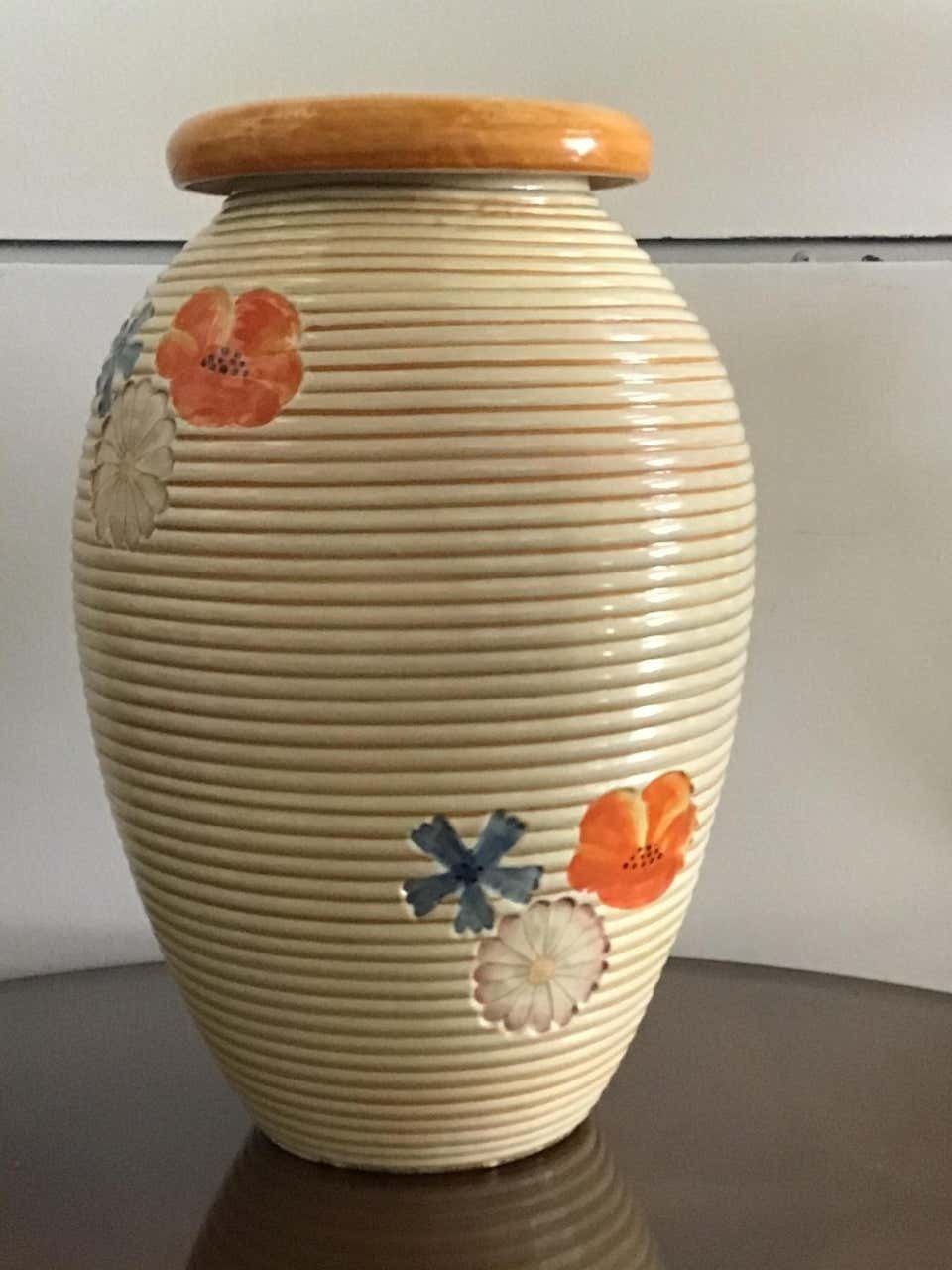 2260.0 Pucci Umbertide Vase /Umbrella Stand Ceramic, 1950, Italy photo