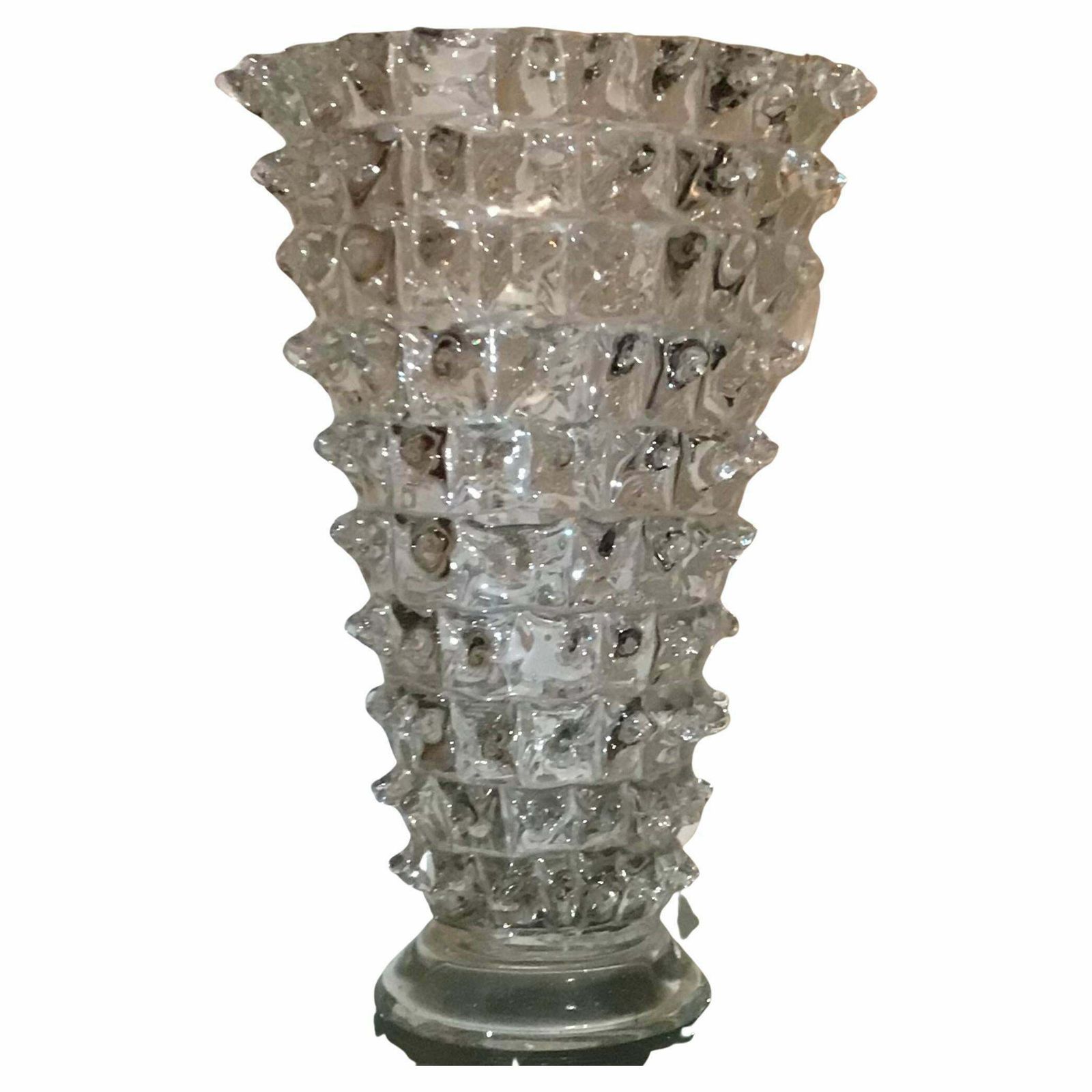 Barovier And Toso "Rostrato" Vase Murano Glass, 1940, Italy