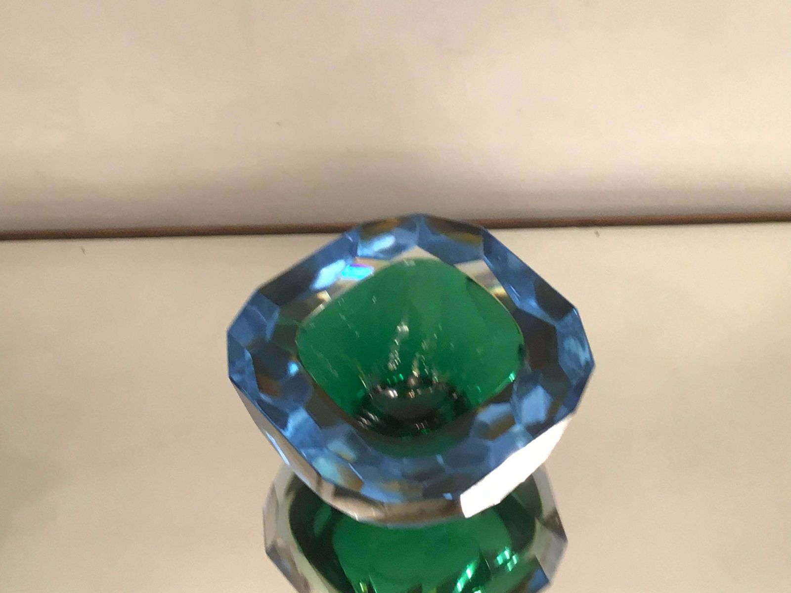 photo furniture Flavio Poli Pocket Emptier Murano Glass, 1950, Italy