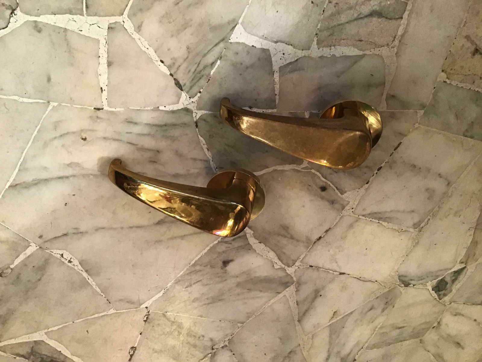 photo for sale Gio’ Ponti Handles Brass, 1950, Italy