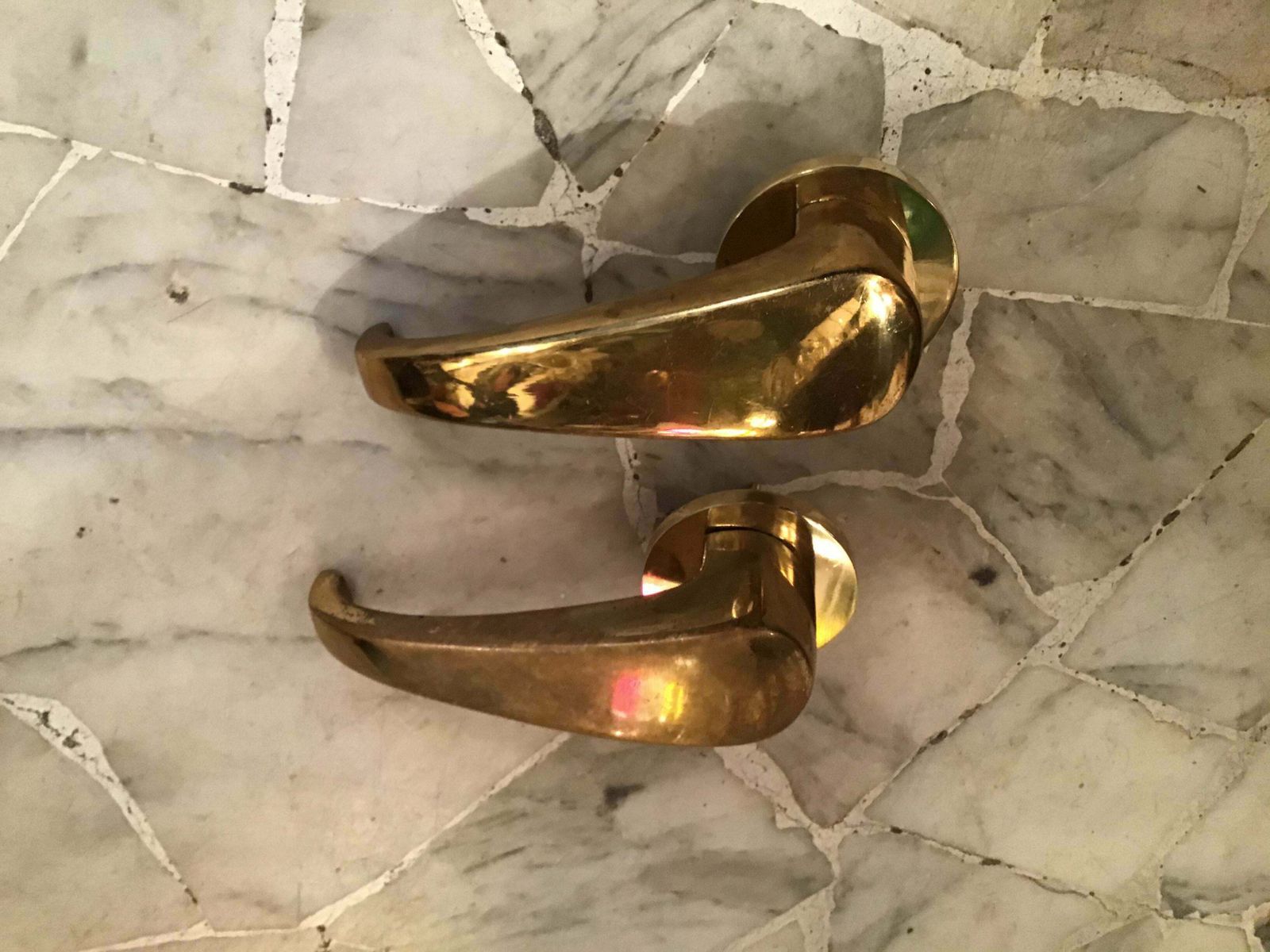 Home Fixtures Gio’ Ponti Handles Brass, 1950, Italy photo
