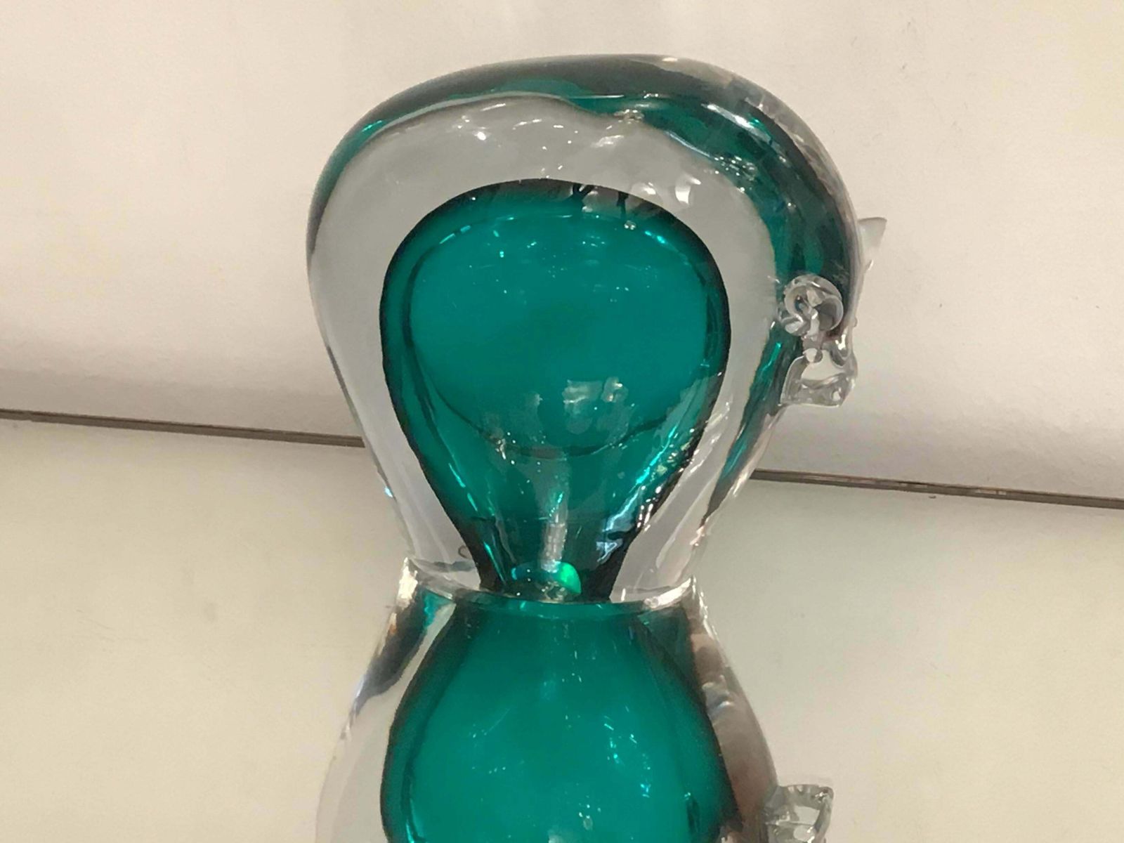 photo buy Flavio Poli Bull Murano Glass, 1950, Italy
