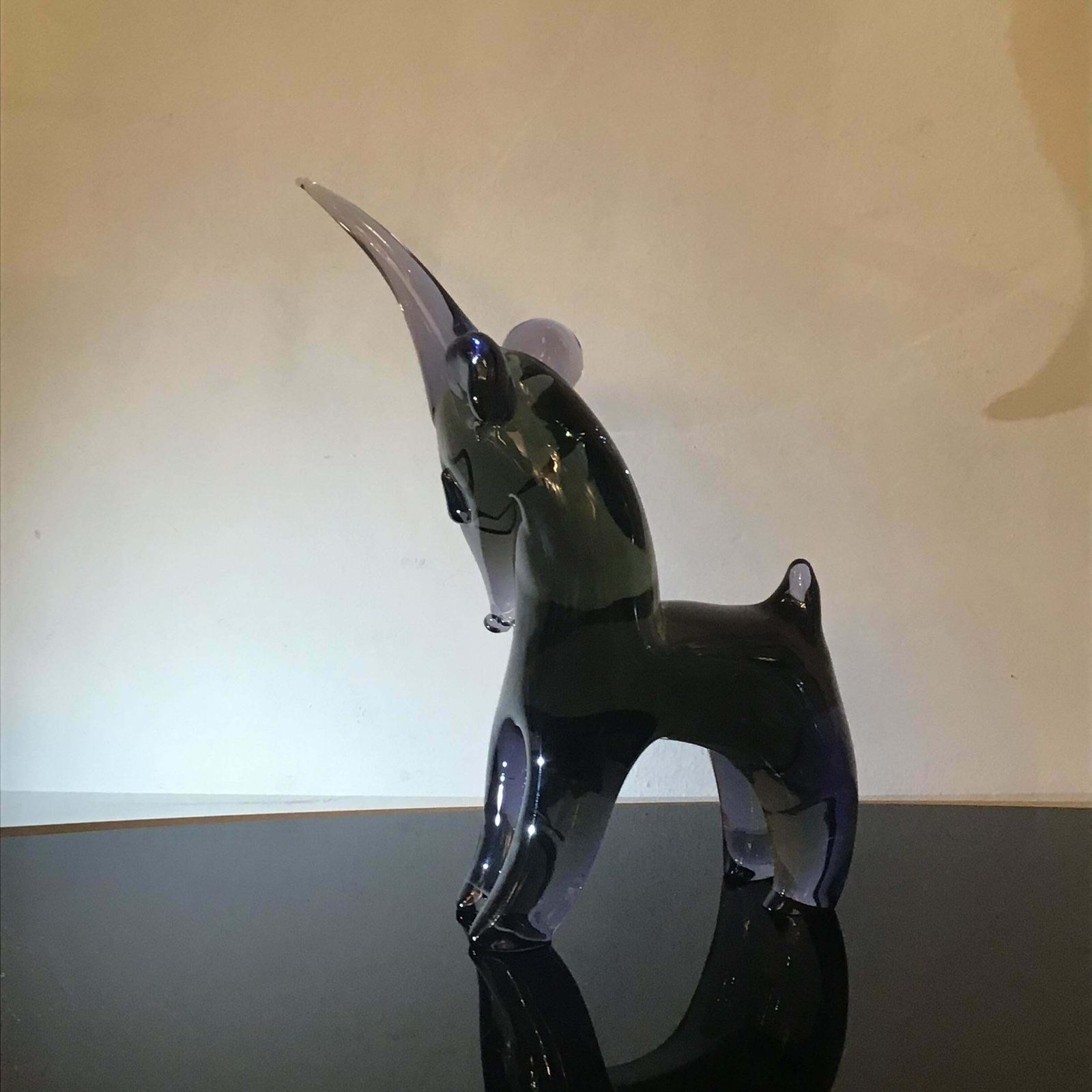 photo buy Seguso “Unicorno “Glass 1955 Italy