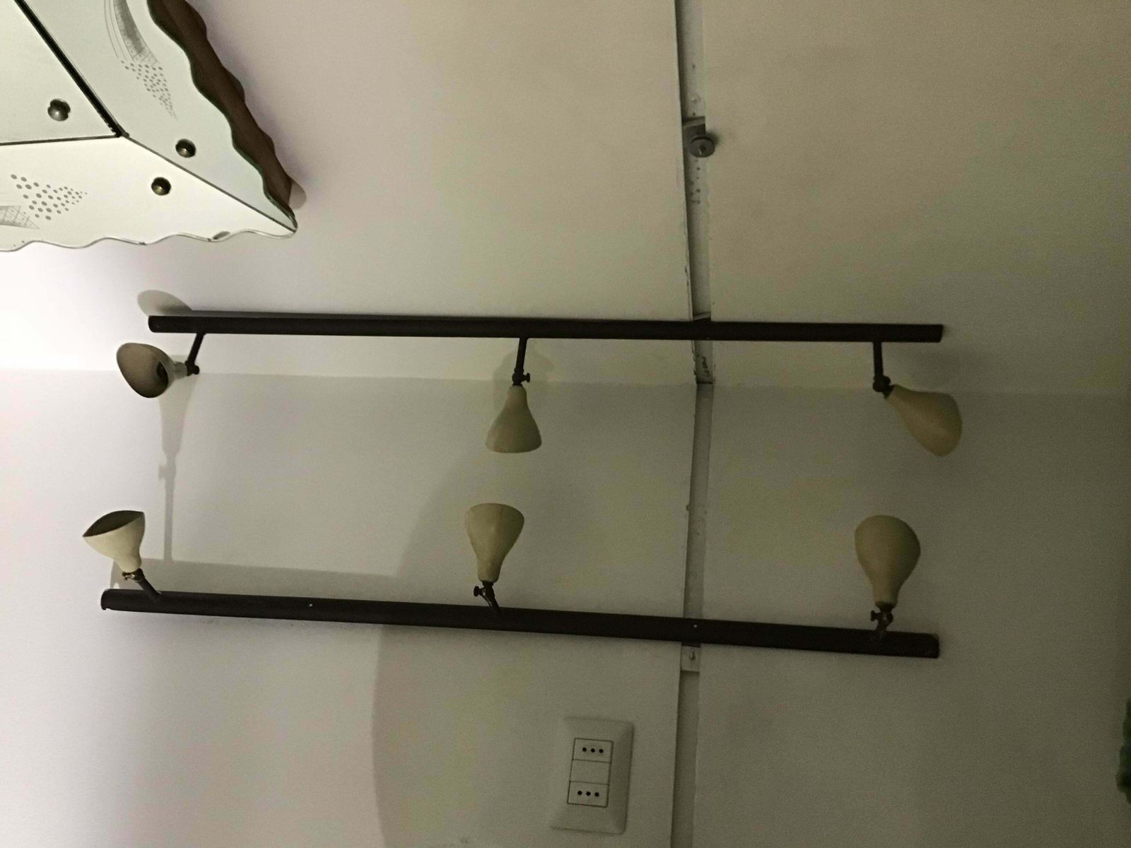 Arteluce Gino Sarfatti Brass And Painted Metal Wall Light Cream Colour, 1950 photo buy