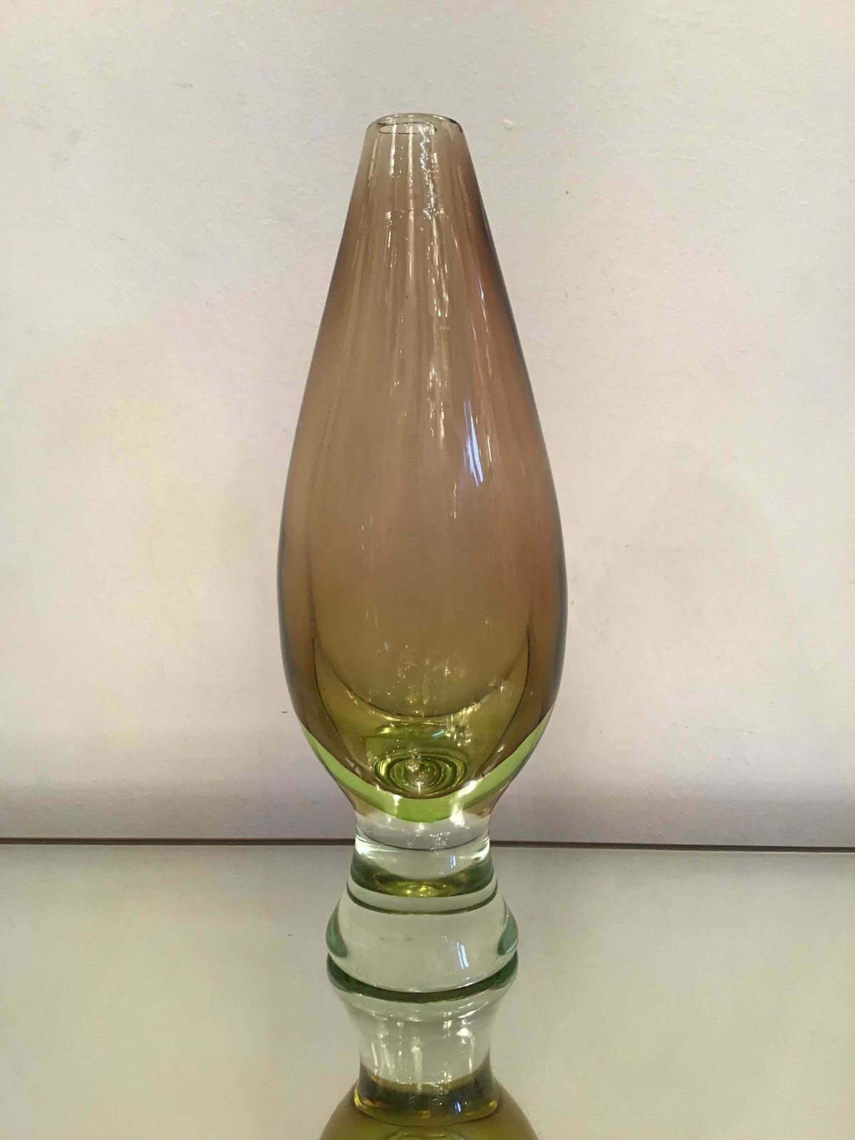 photo furniture Seguso Vase Murano Glass, 1950, Italy